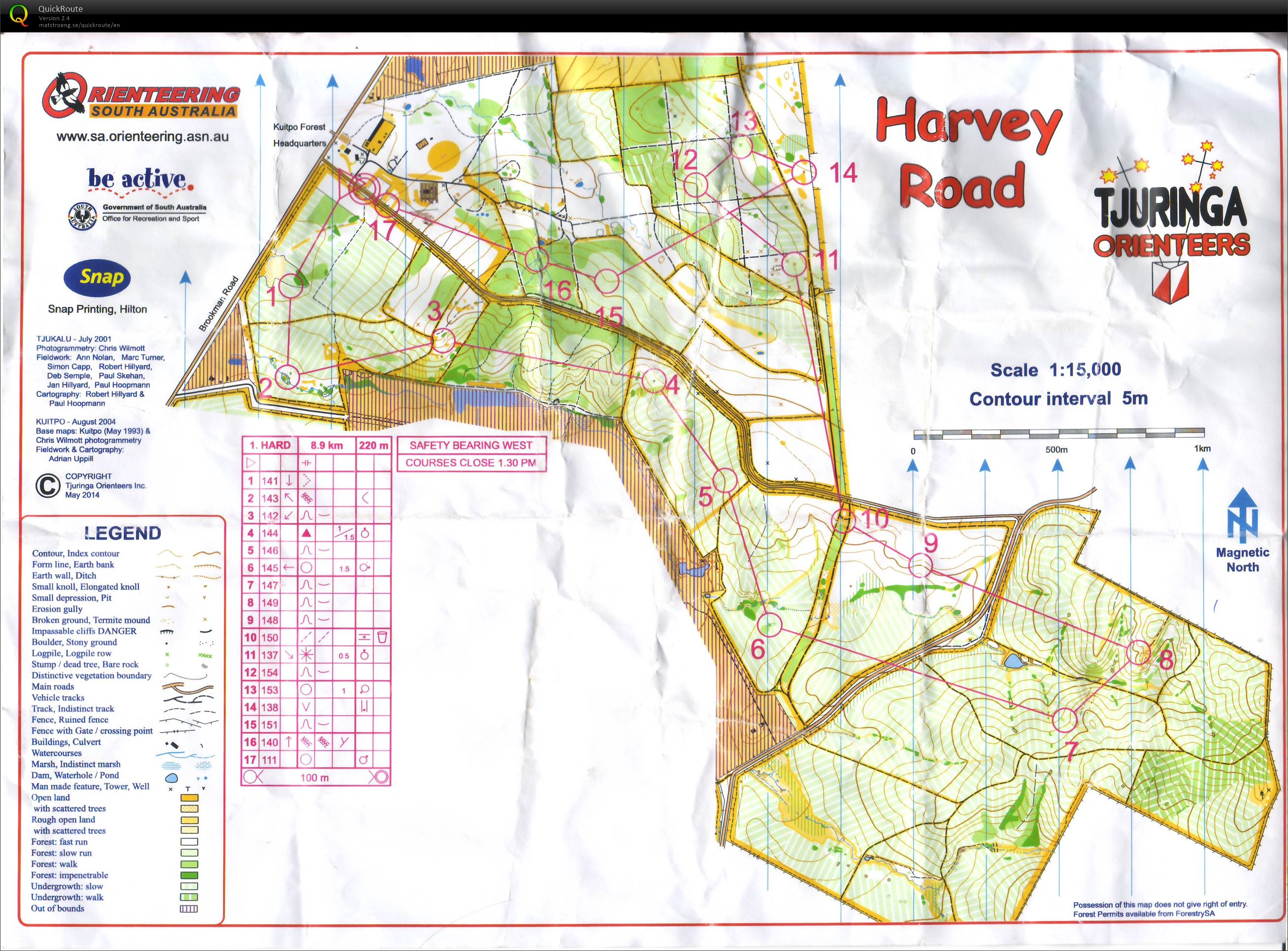 Harvey Road - Minor Event (2014-05-25)