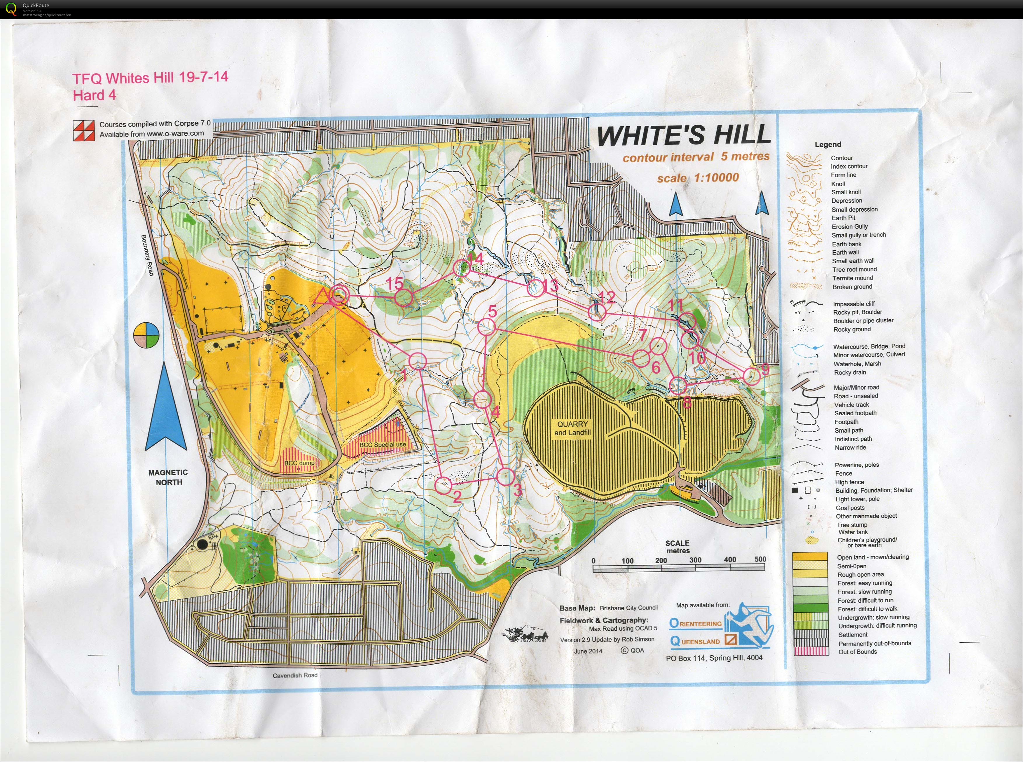 White's Hill BCC Active Parks Local Club (2014-07-19)