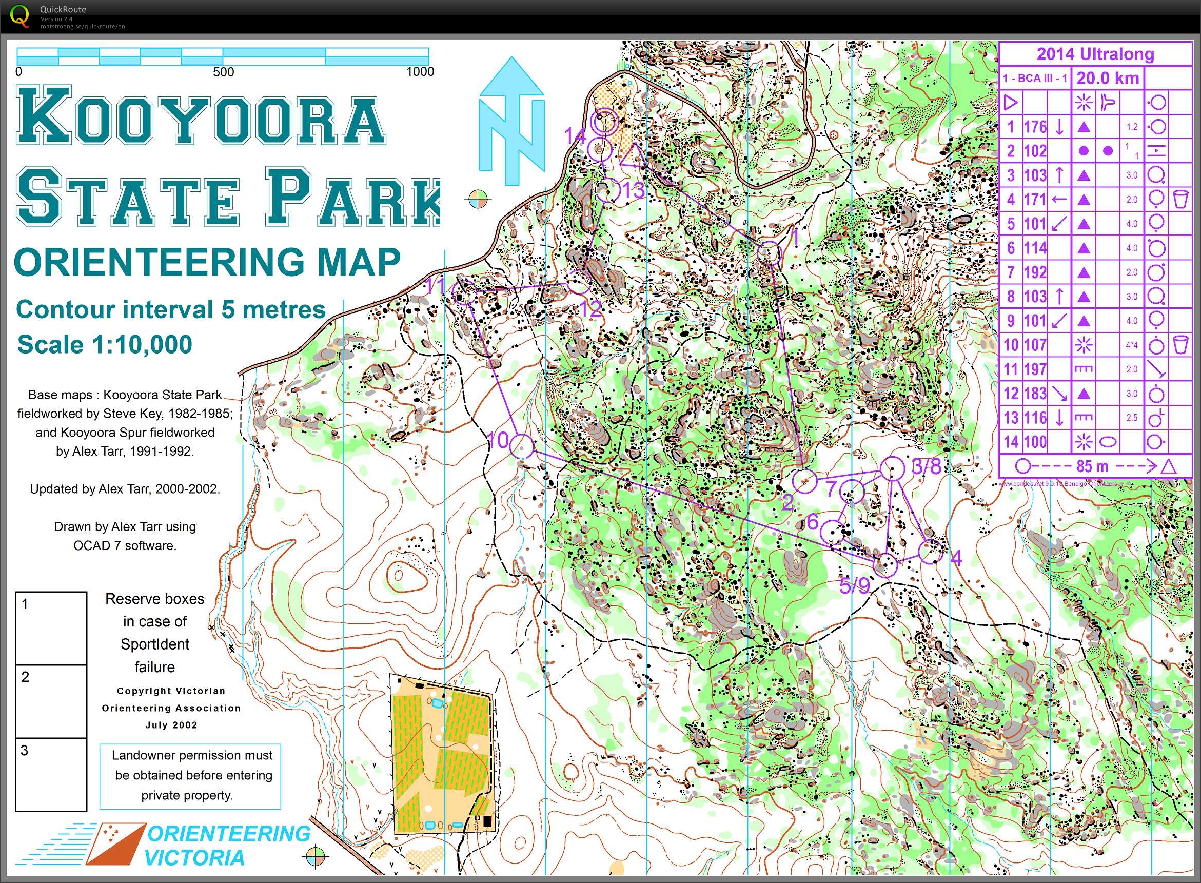 Australian Ultra Long Distance Chapionships 2014 (2014-08-31)