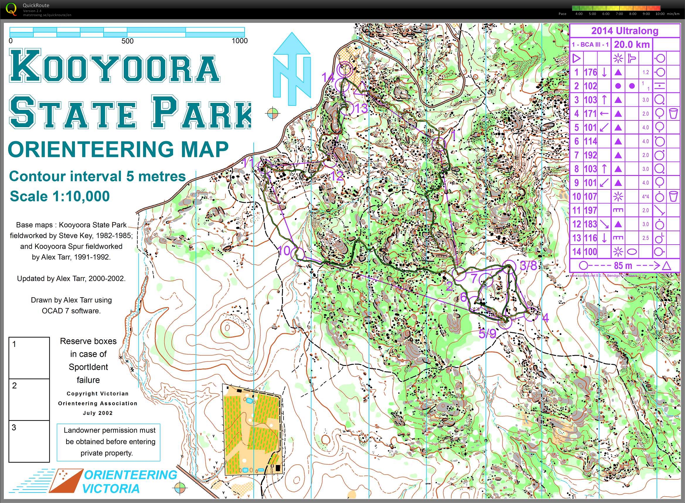 Australian Ultra Long Distance Chapionships 2014 (2014-08-31)
