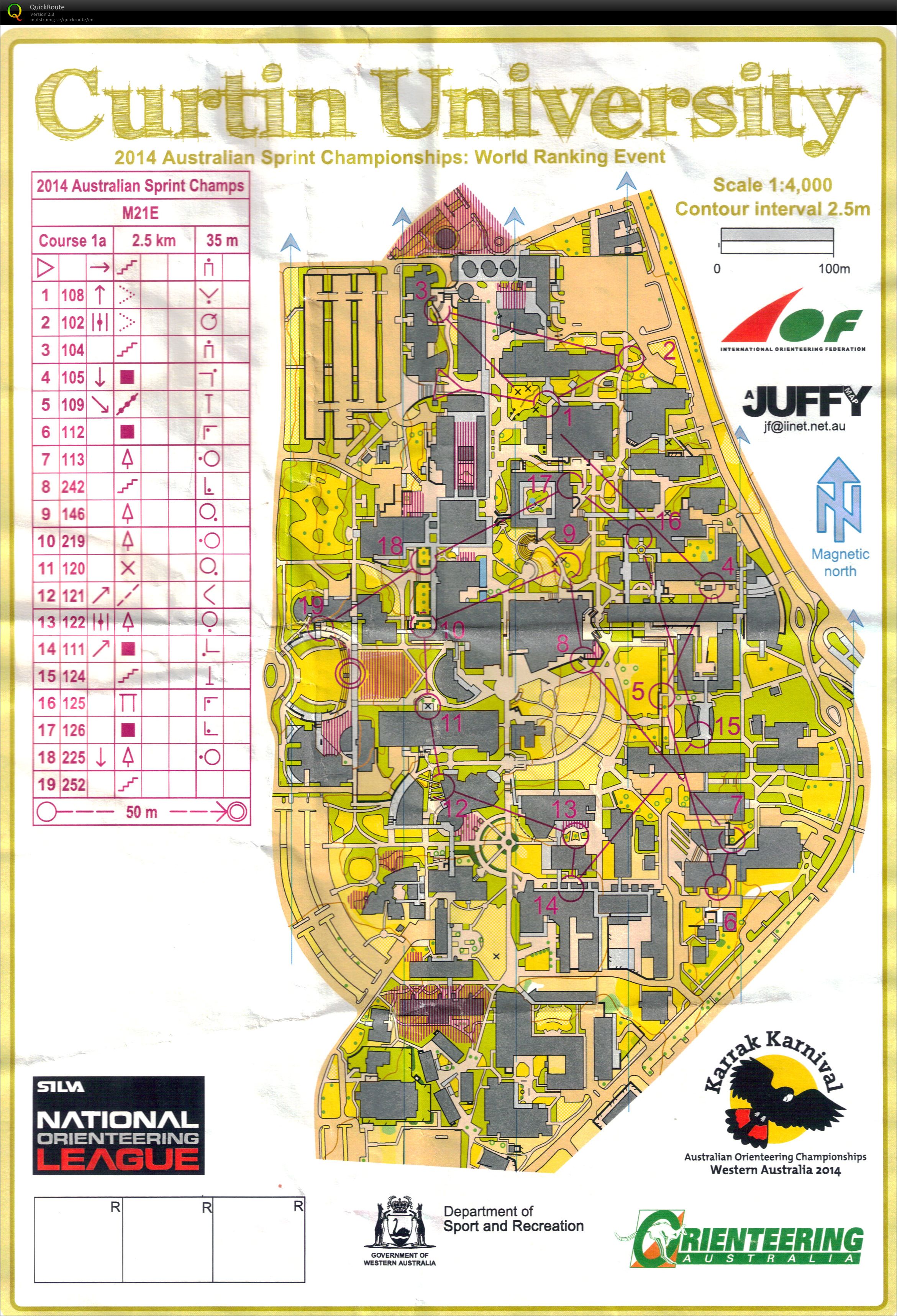 2014 Australian Championships Sprint Distance (29/09/2014)