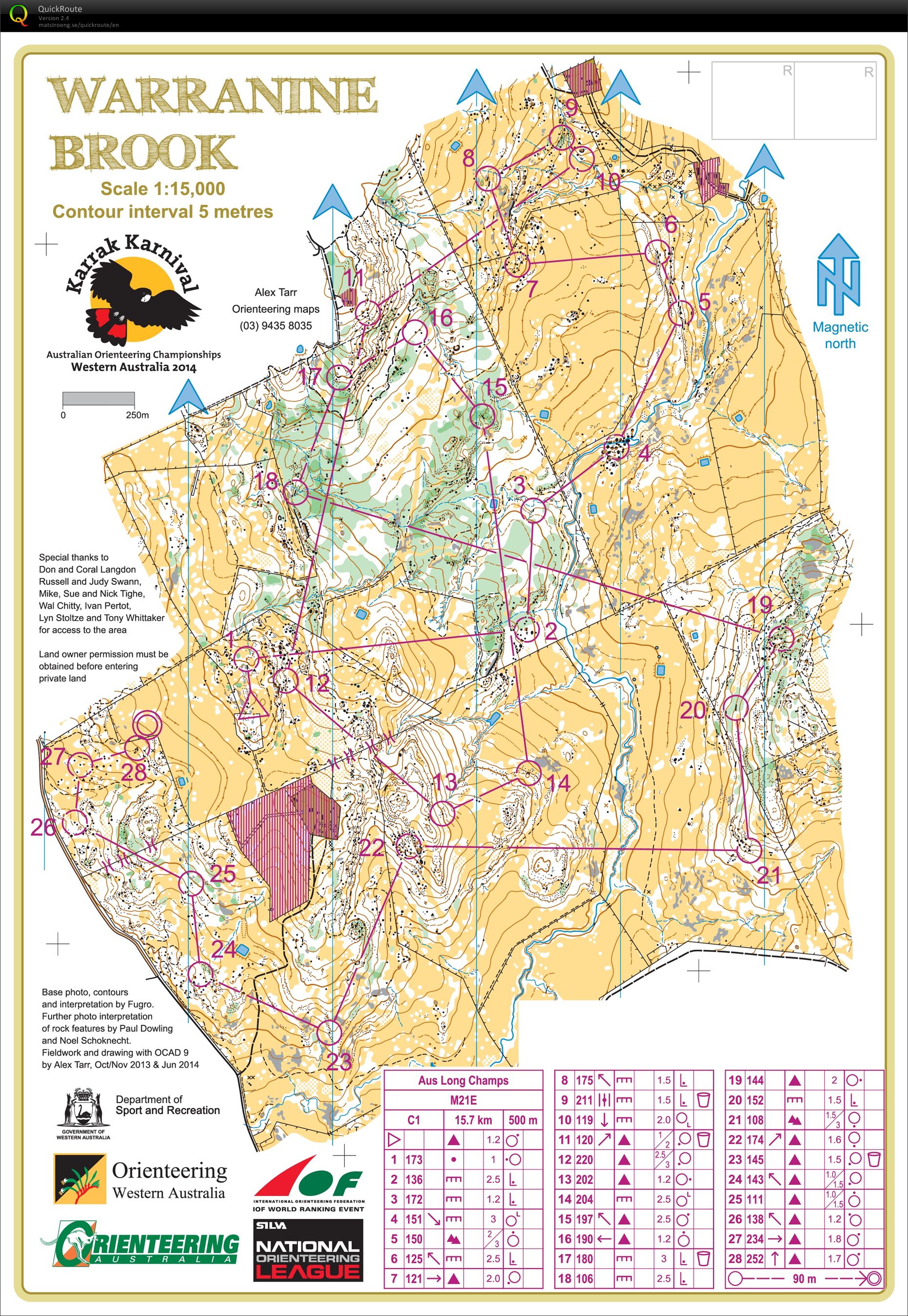 204 Australian Long Distance Championships (2014-10-04)