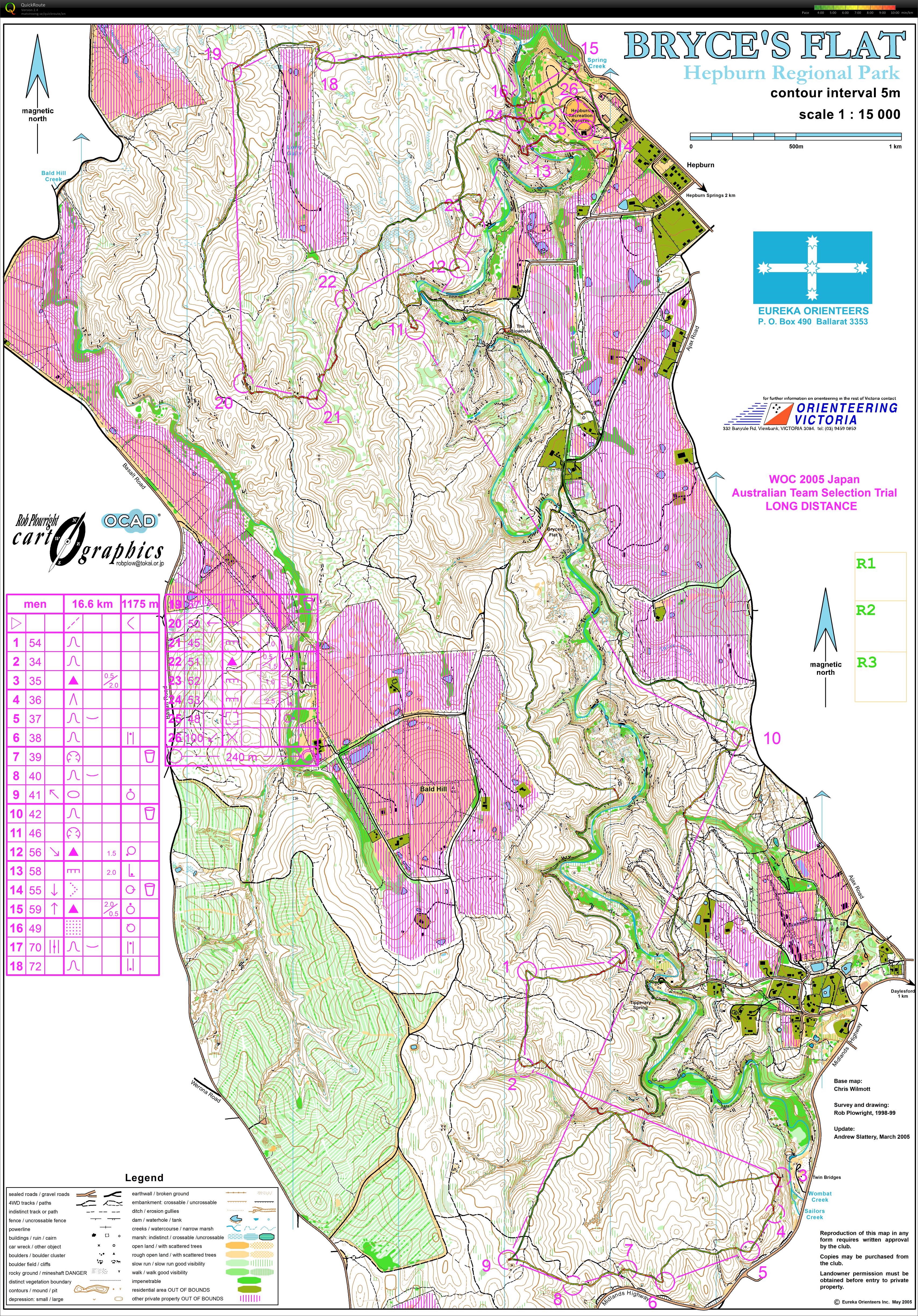 2005 WOC classic selection race  (25/01/2015)