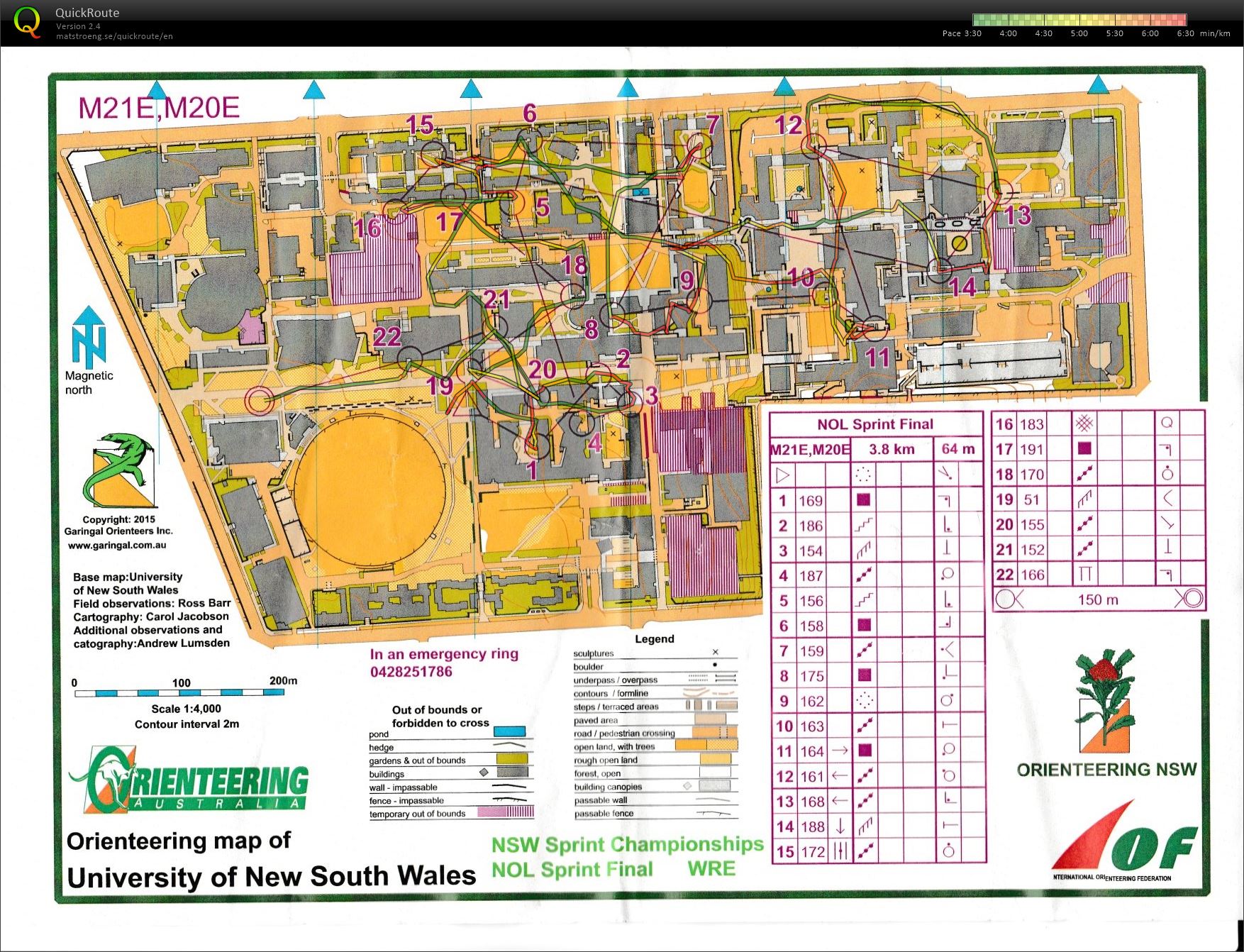 2015 NOL Sprint (08/03/2015)