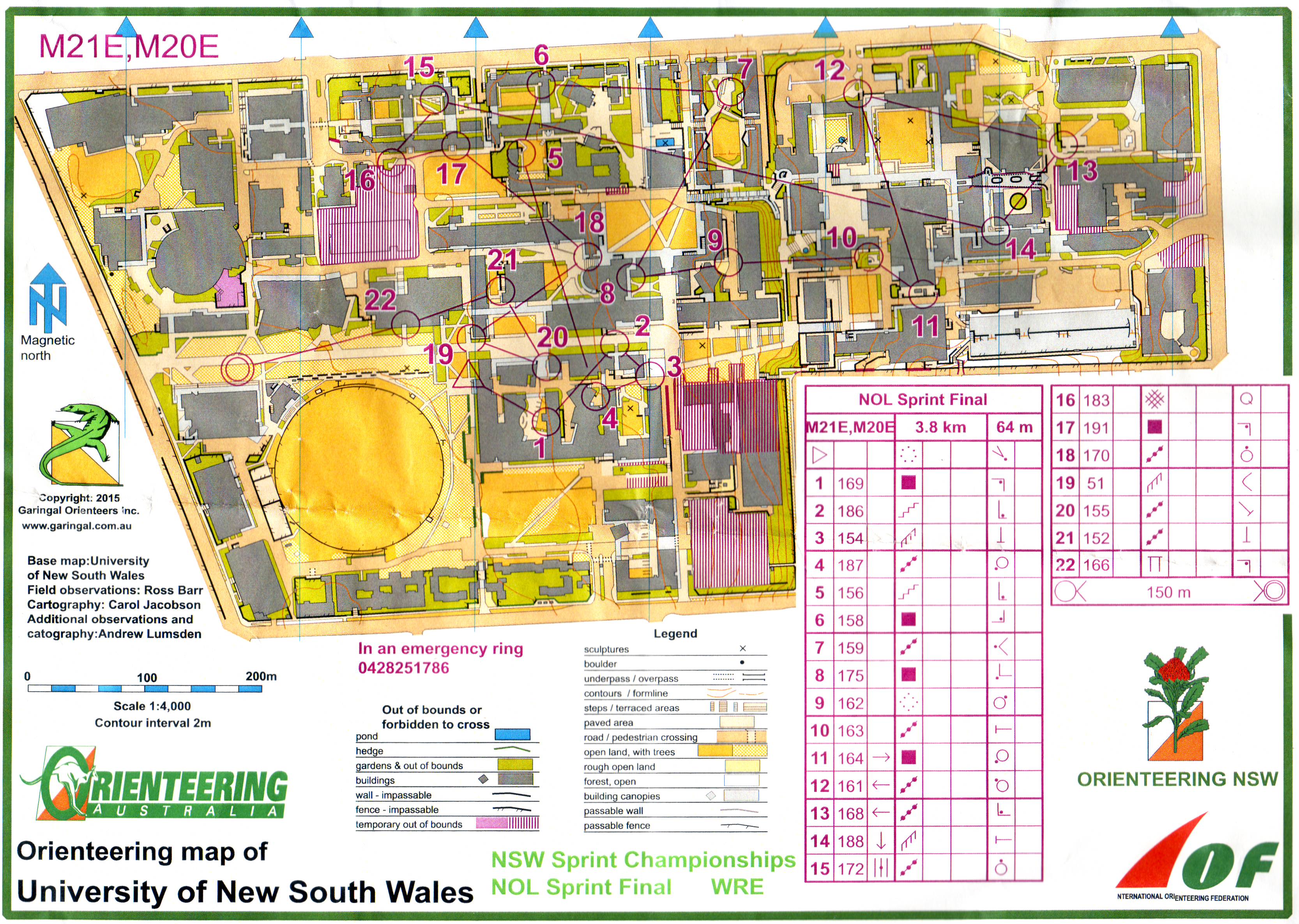 Sydney NOL Sprint Final (2015-03-11)