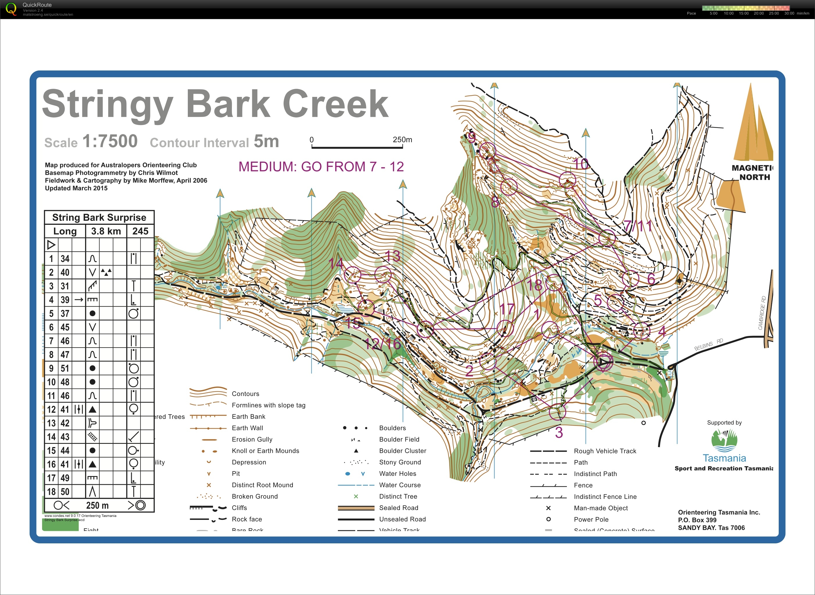 Stringy Bark Surprise (test run) (2015-03-12)
