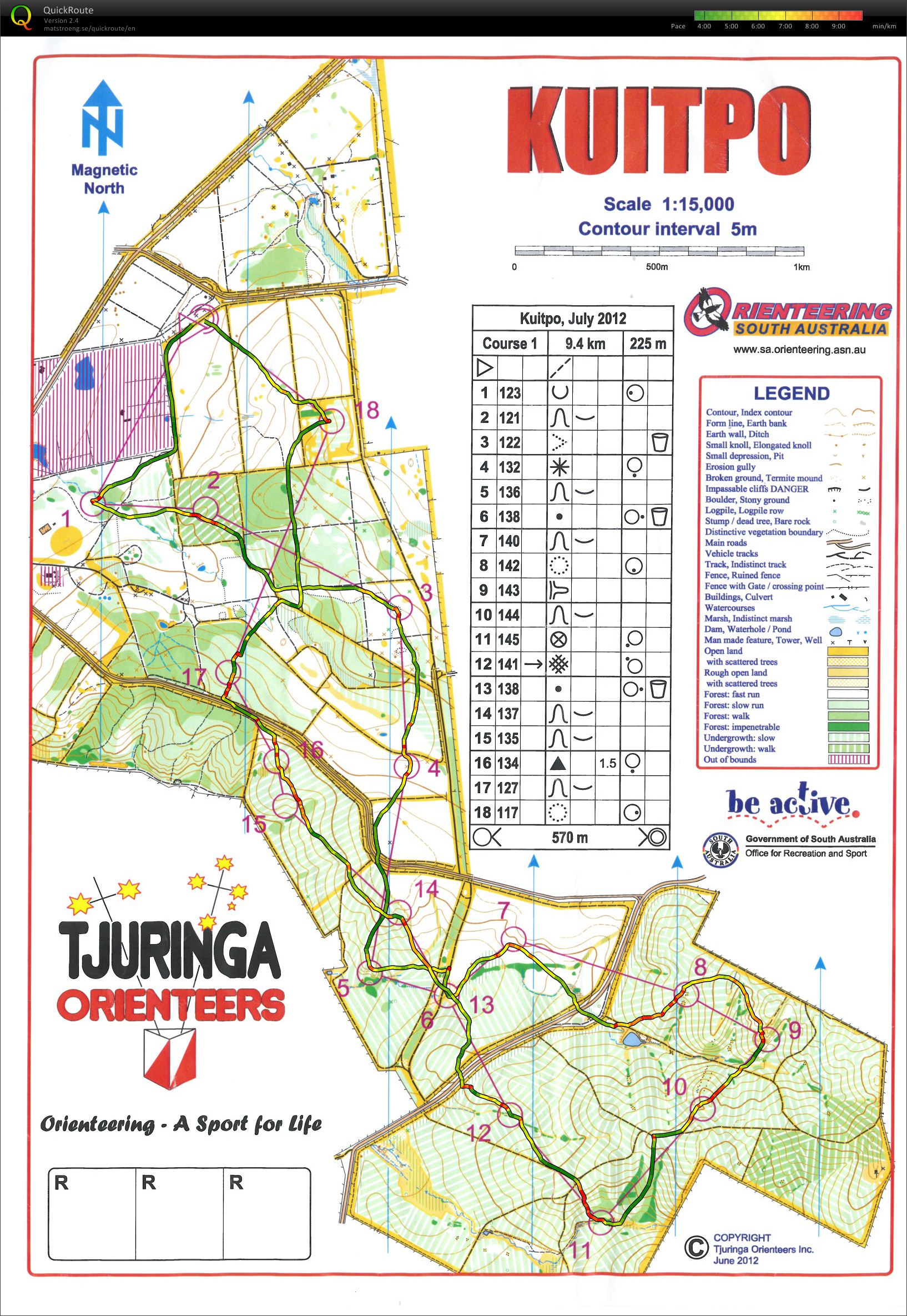 Orienteering SA - Kuitpo (01/07/2012)
