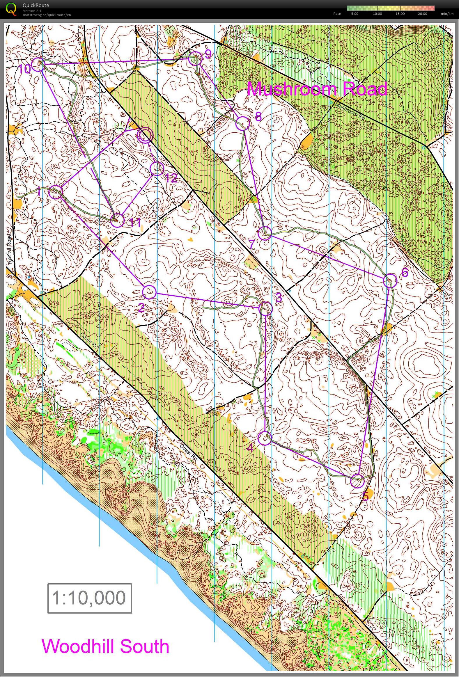 Map memory training, with Lanita (2015-05-28)