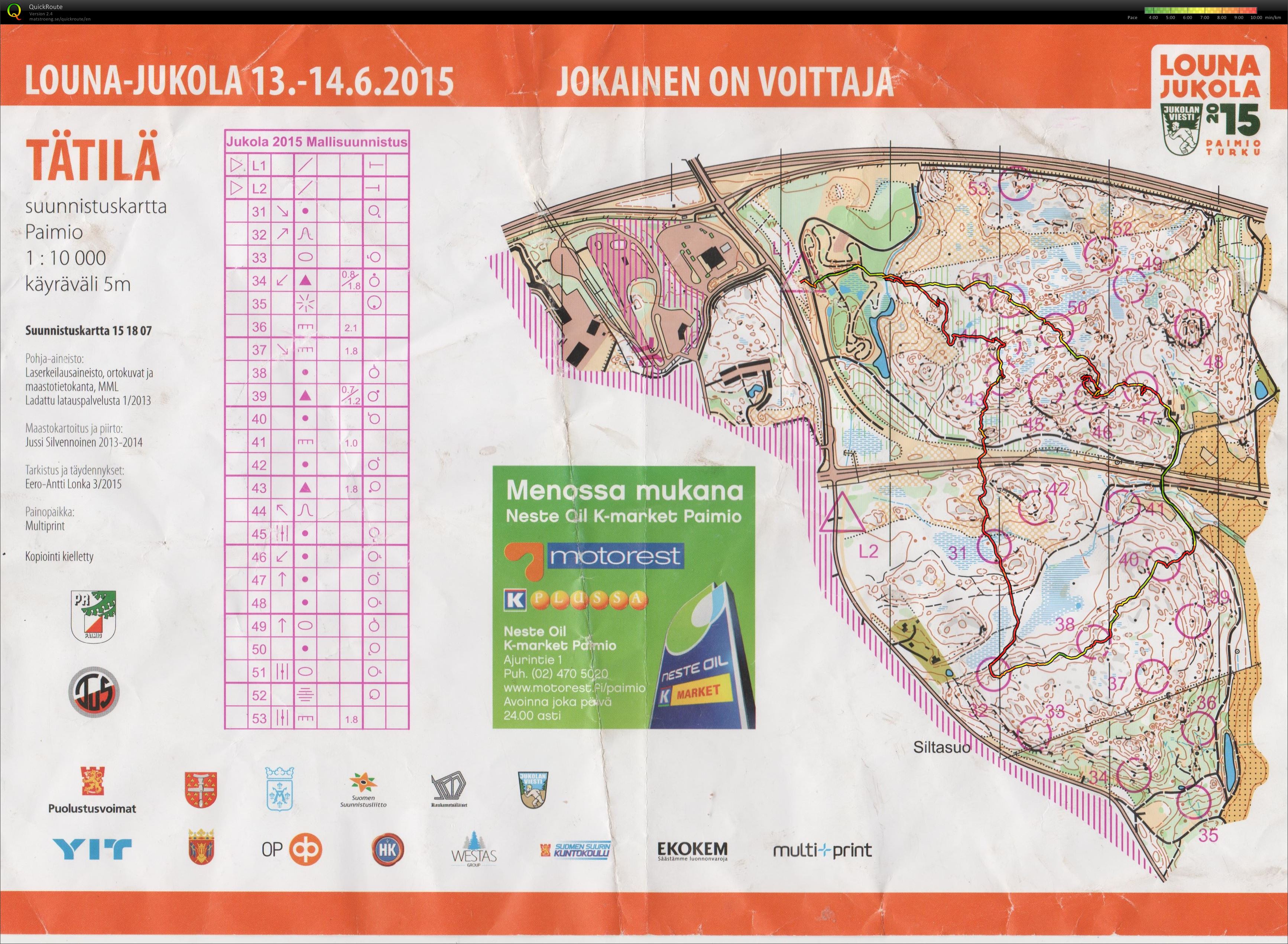 Jukola (13/06/2015)