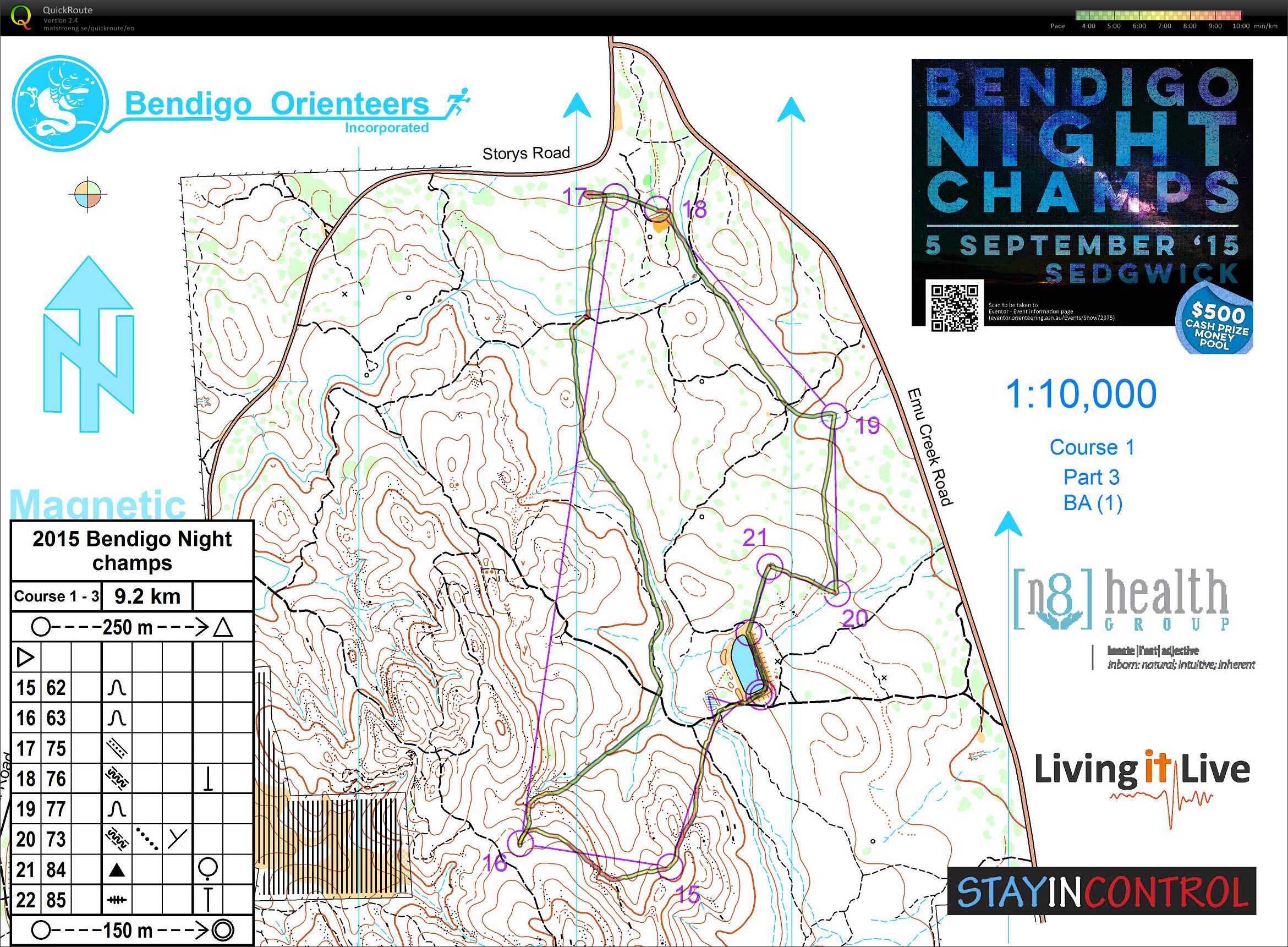 Bendigo Night Champs - Map 3 (05-09-2015)