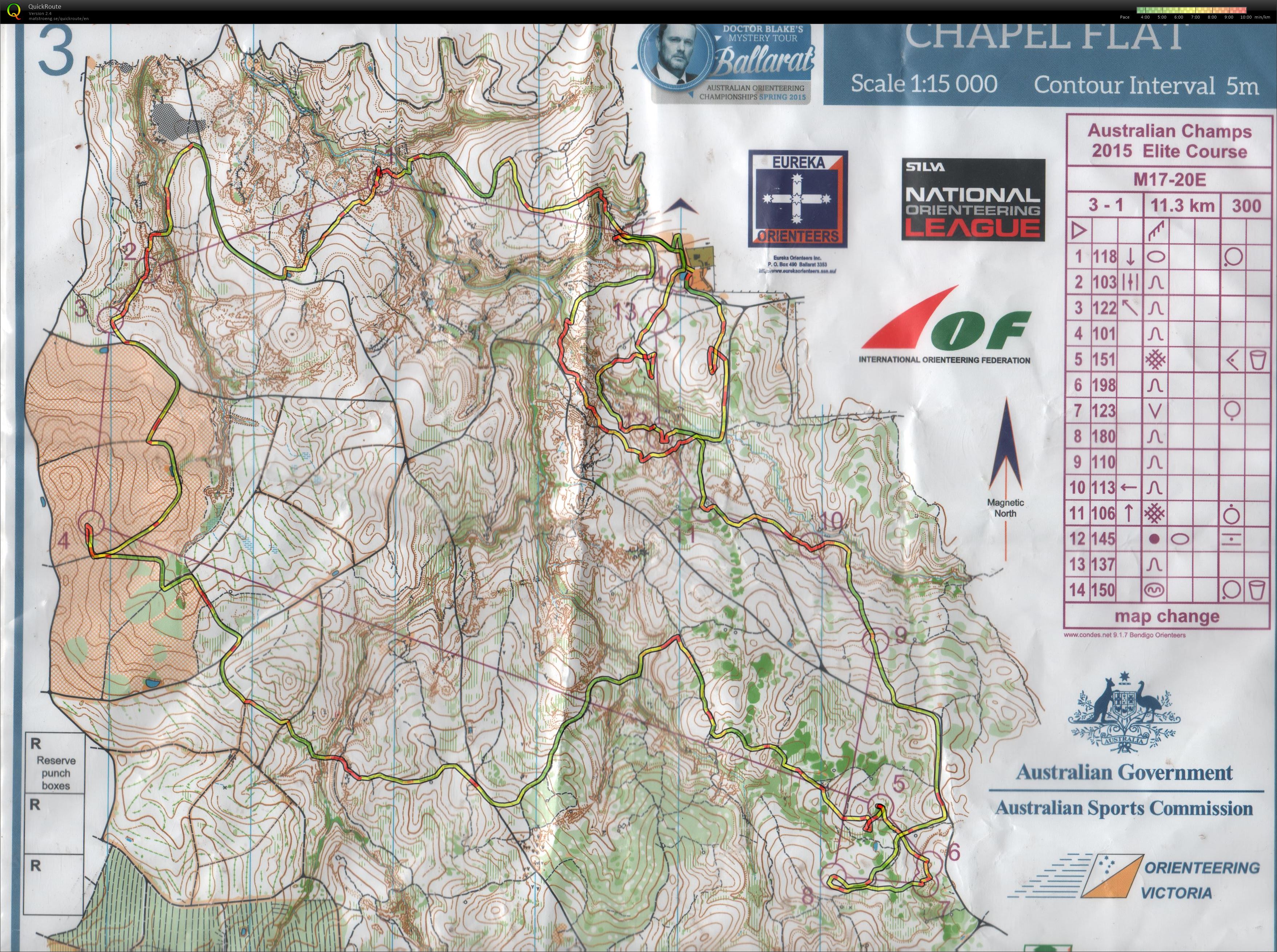 Australian Long Distance Champs (03.10.2015)