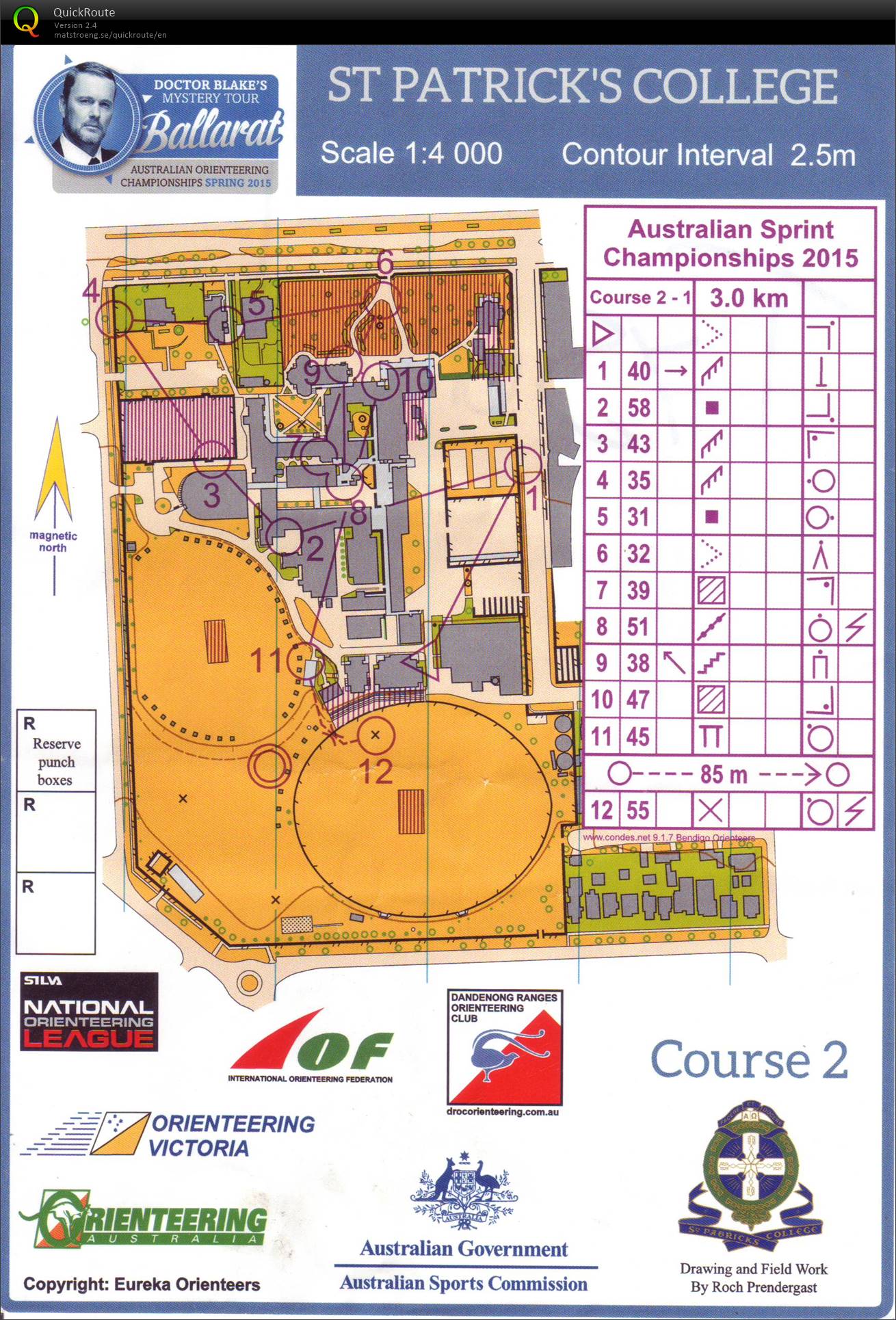 Australian Sprint Orienteering Championships - Part 1 (02/10/2015)