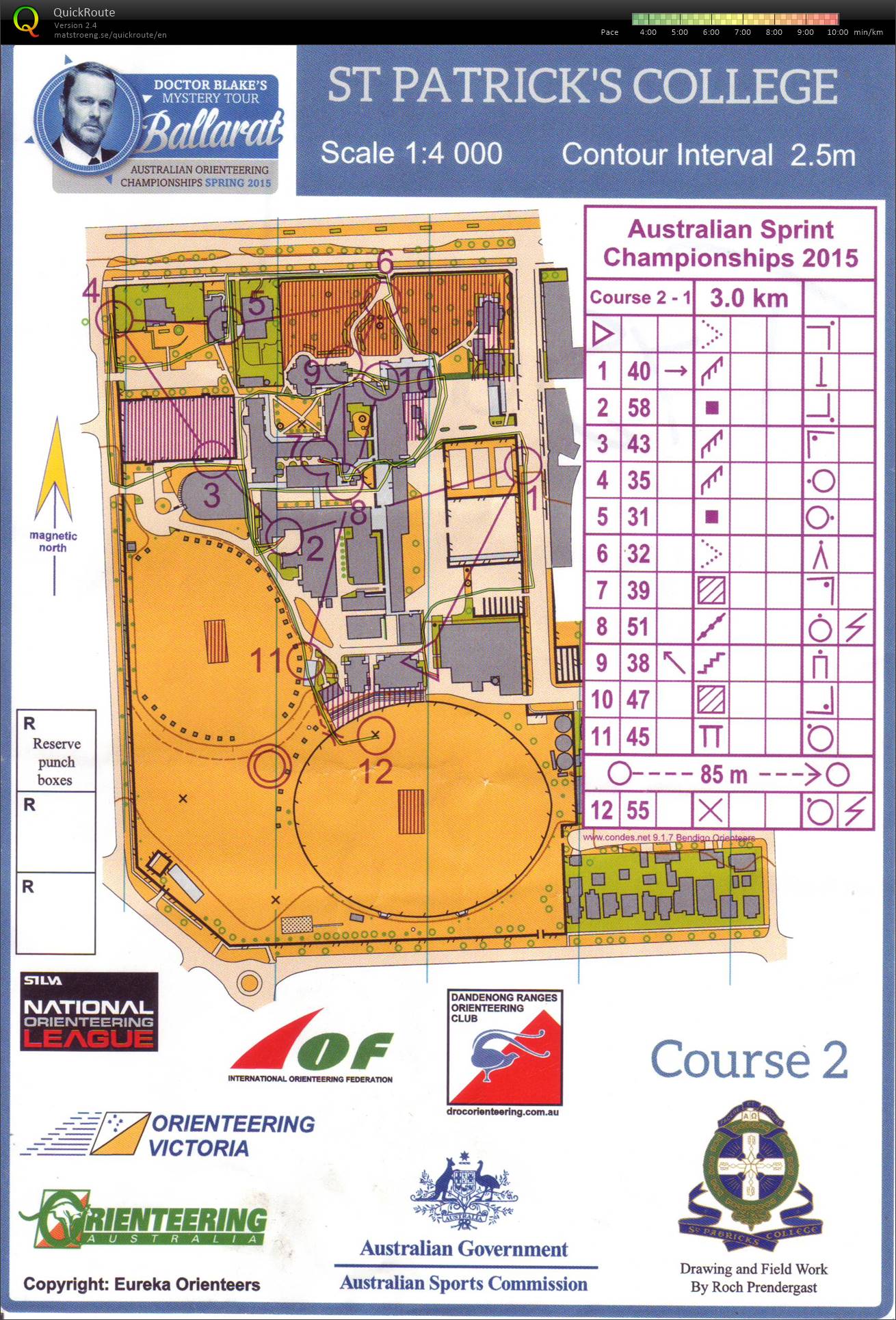 Australian Sprint Orienteering Championships - Part 1 (02/10/2015)