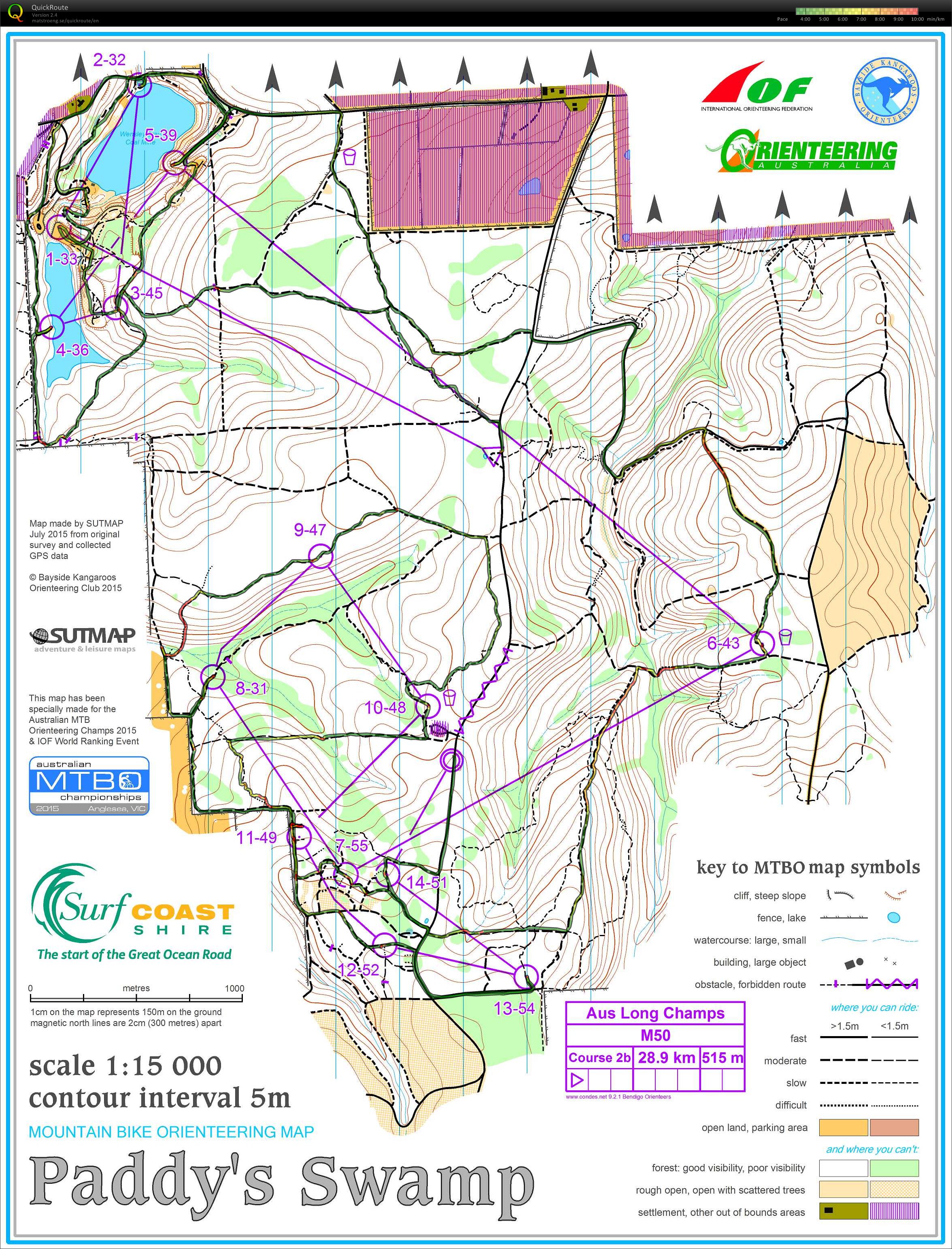 Aus MTBO Long Champs (08-11-2015)