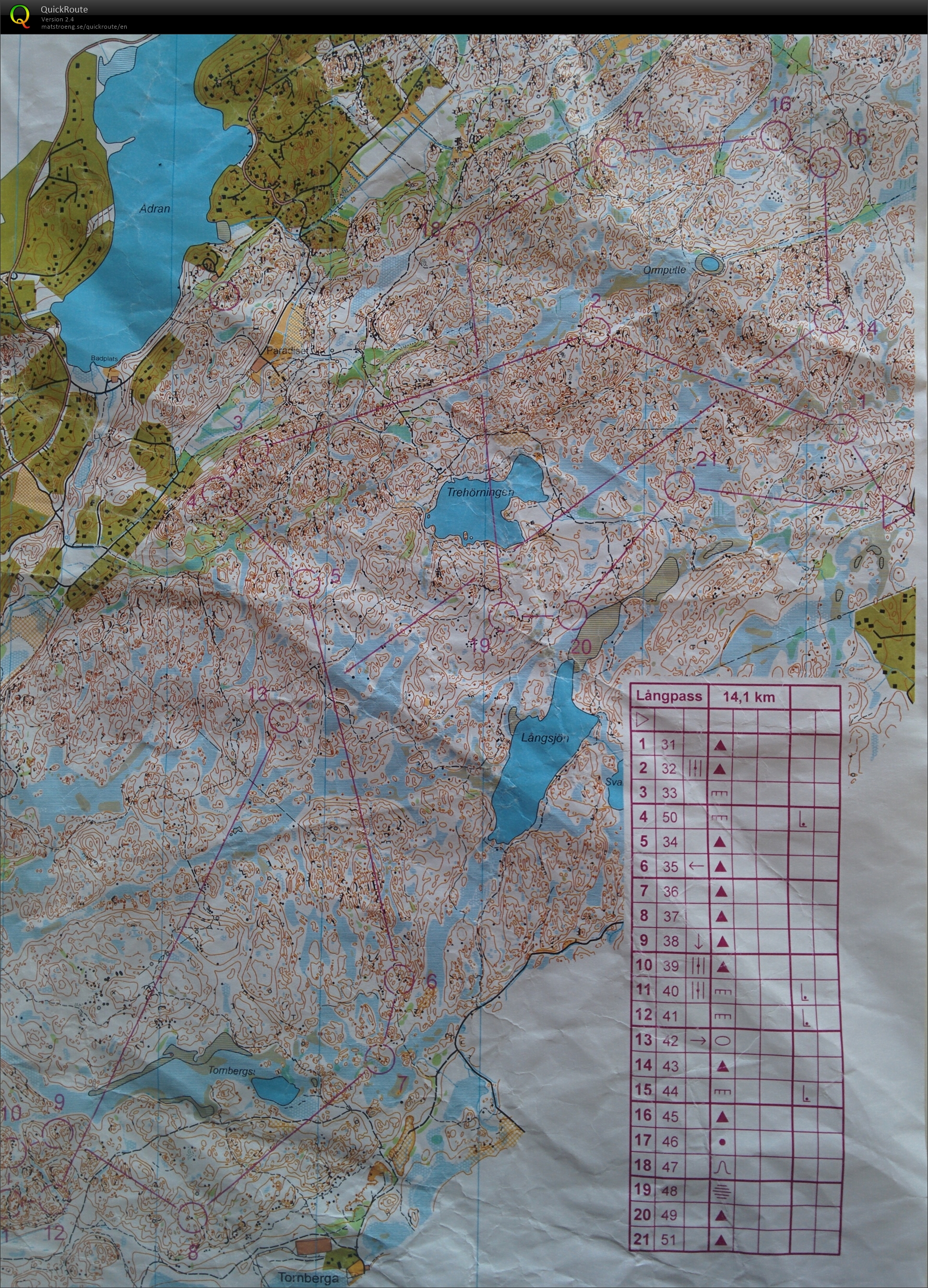 Lidingo training #4 (2016-02-28)