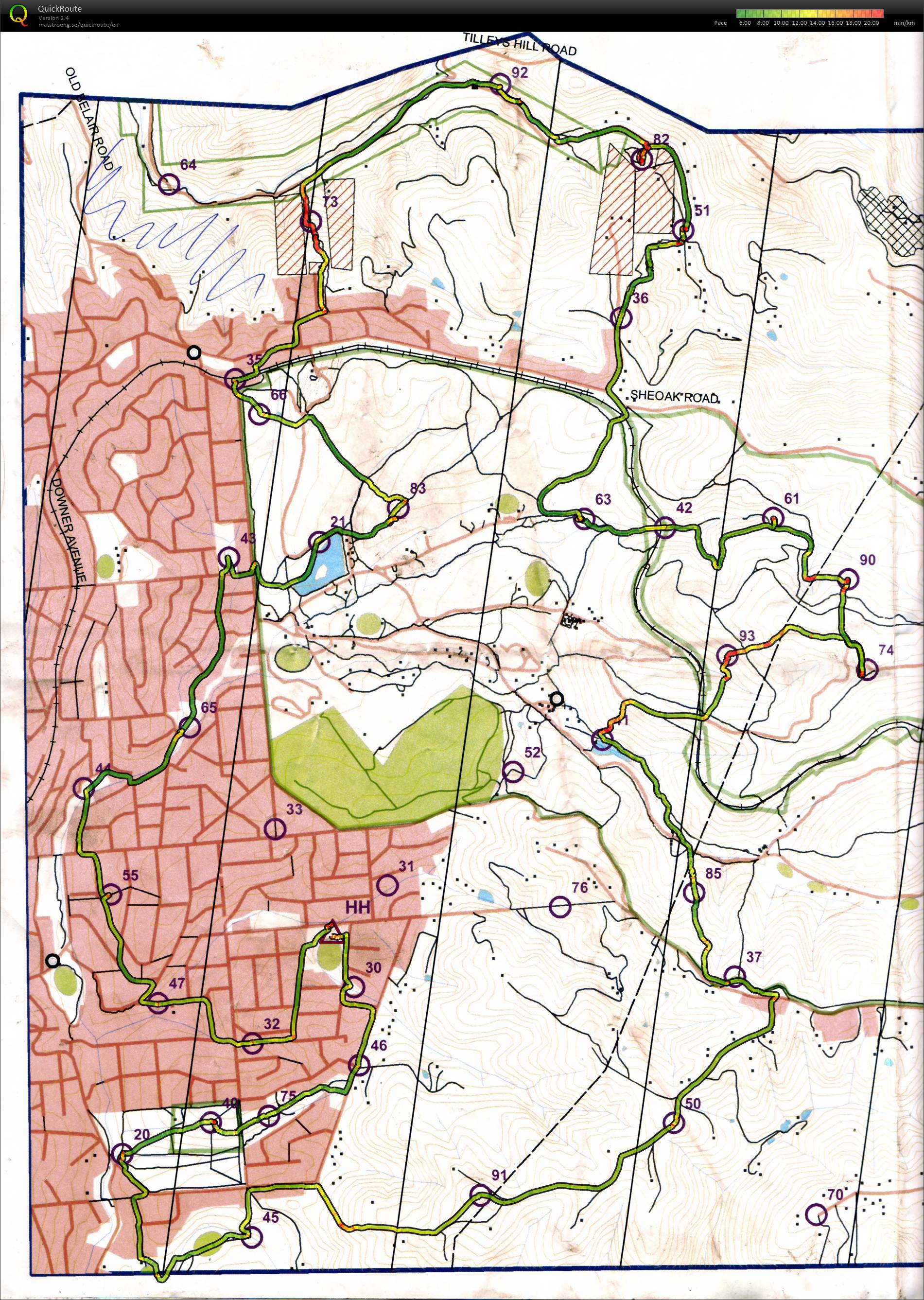 2016 4 Hr Rogaine (19/03/2016)