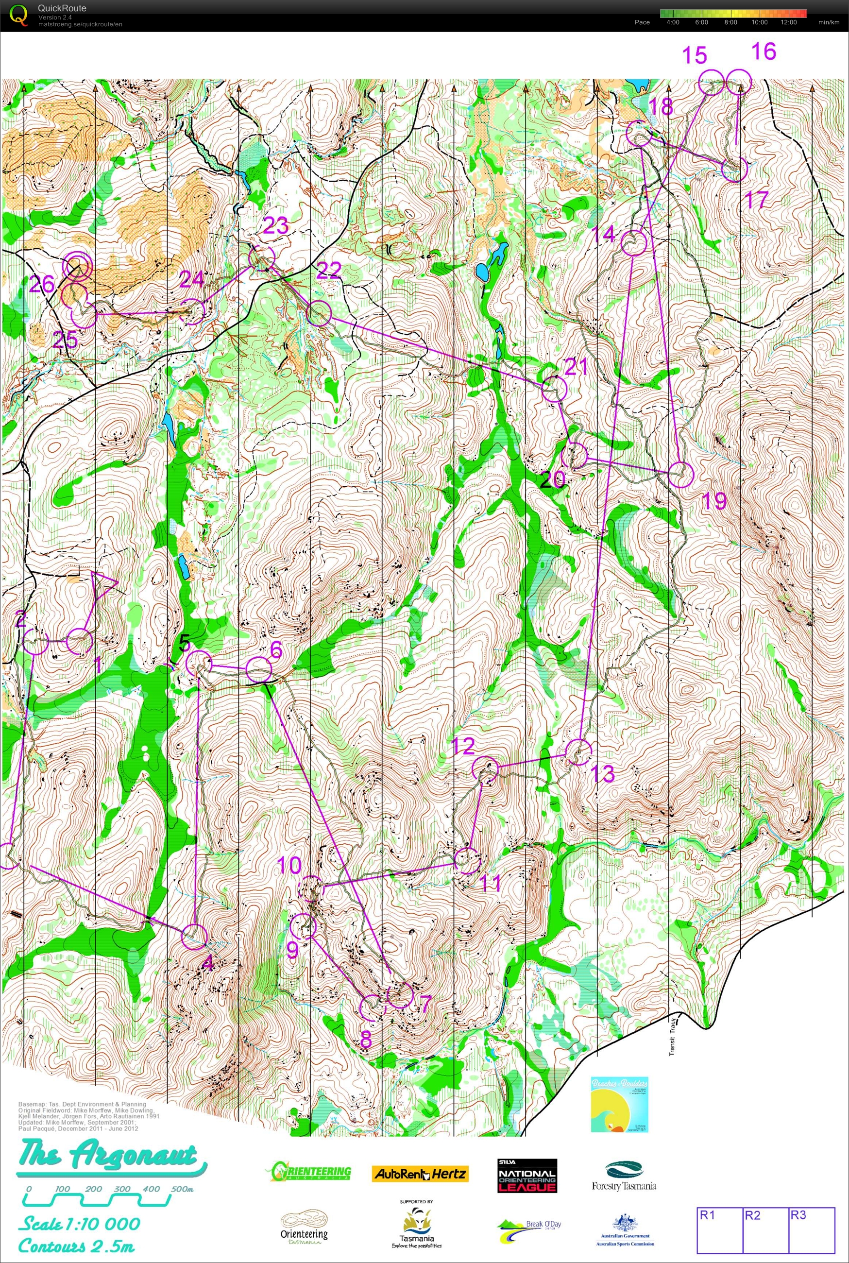 2012 Tasmanian Long Distance Championships` (23-09-2012)