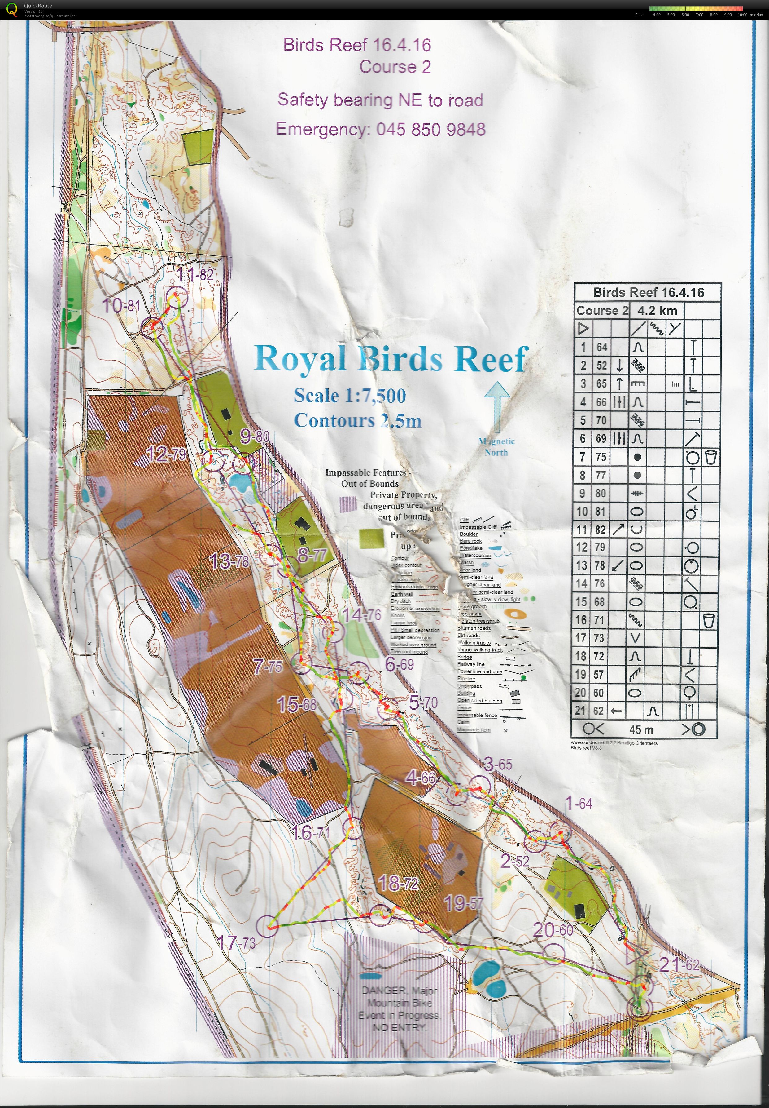 Birds reef 2016 (16-04-2016)