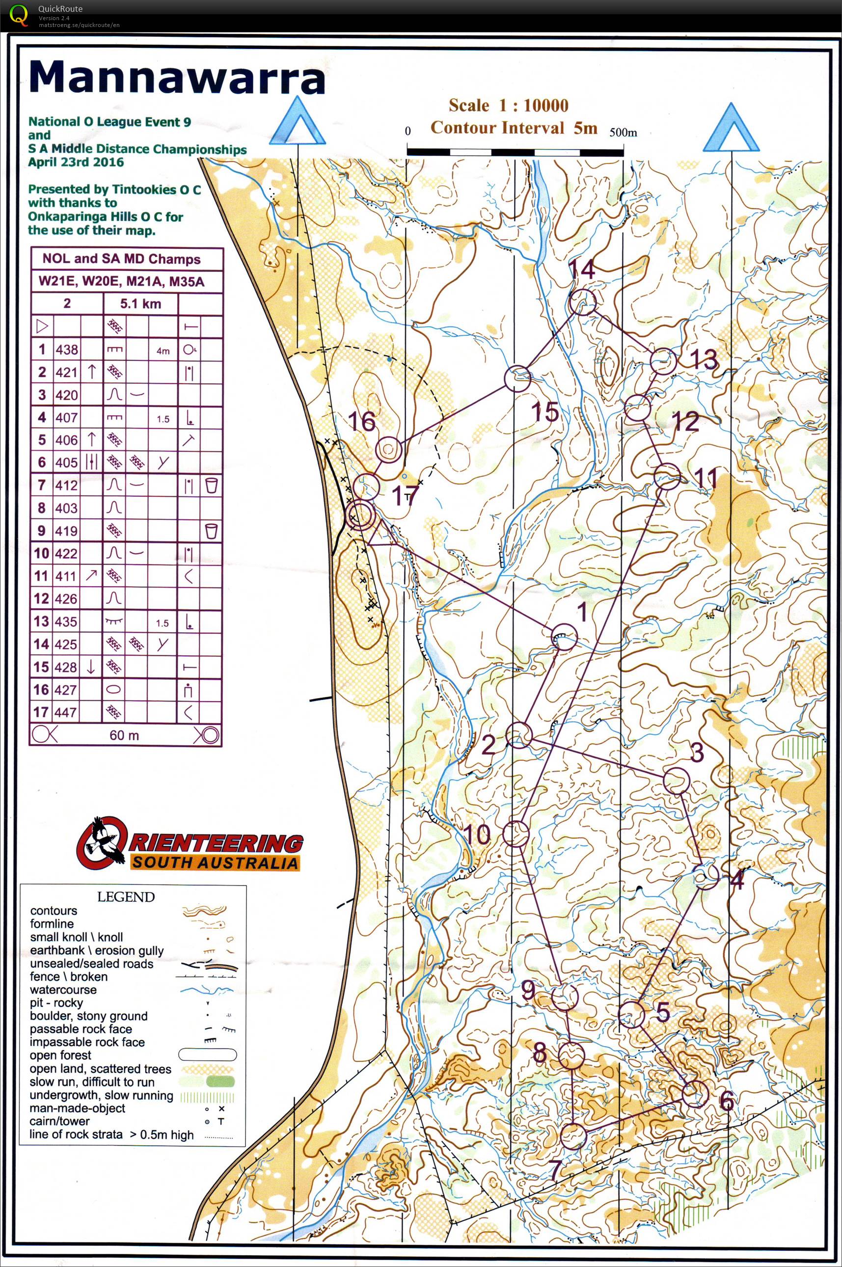 SA Middle Distance Championships (2016-04-23)