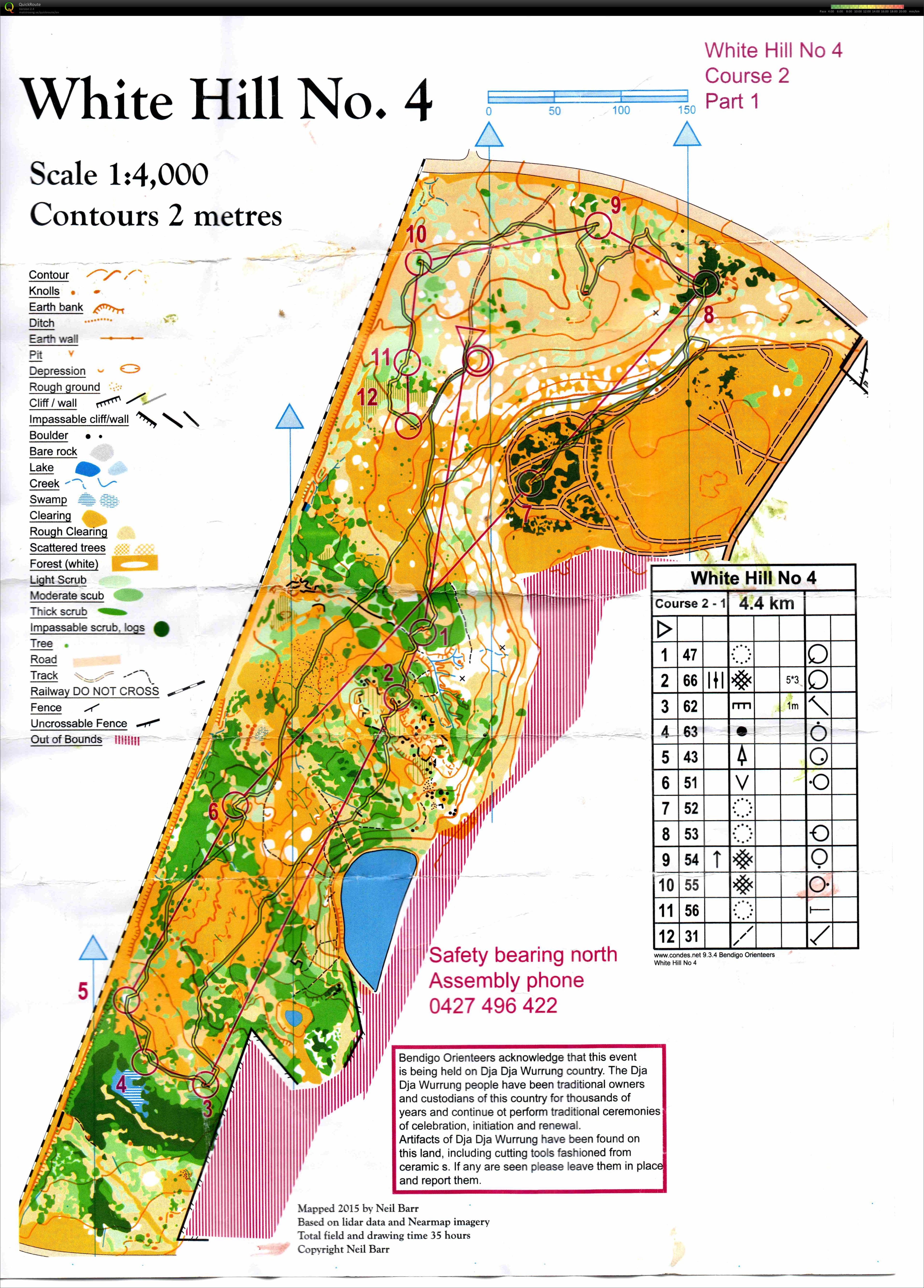 White Hill Course 2a (06/08/2016)