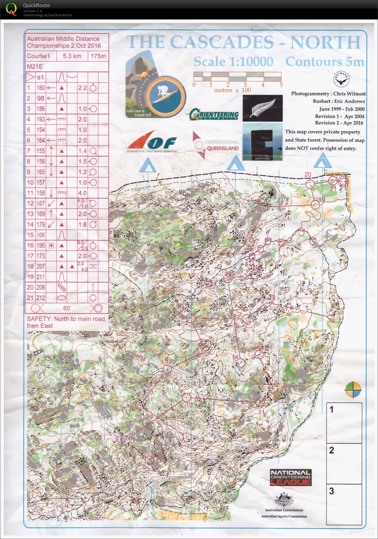 Australian Middle Distance Champs (2016-10-02)