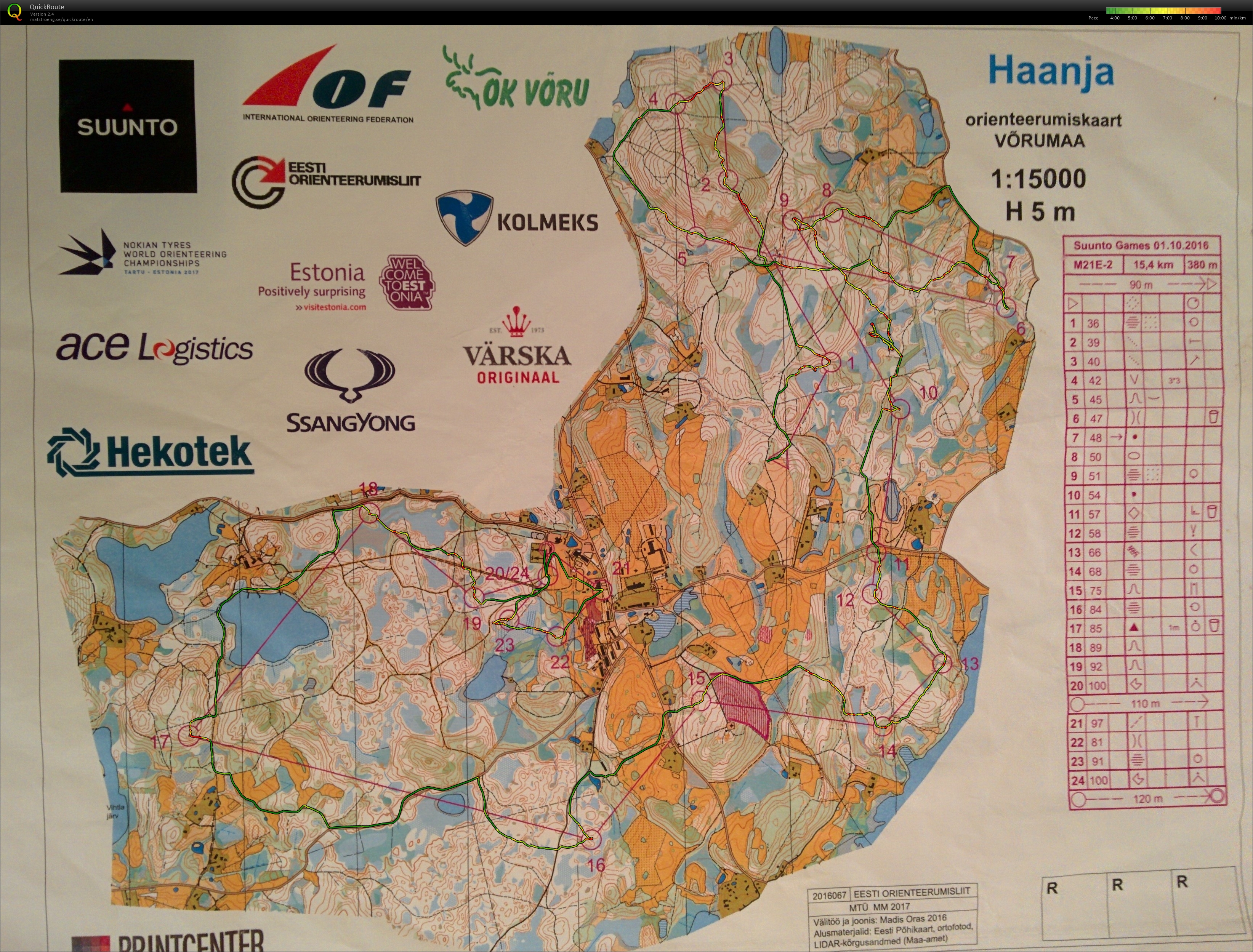 Suunto Games 2016 Long (01/10/2016)