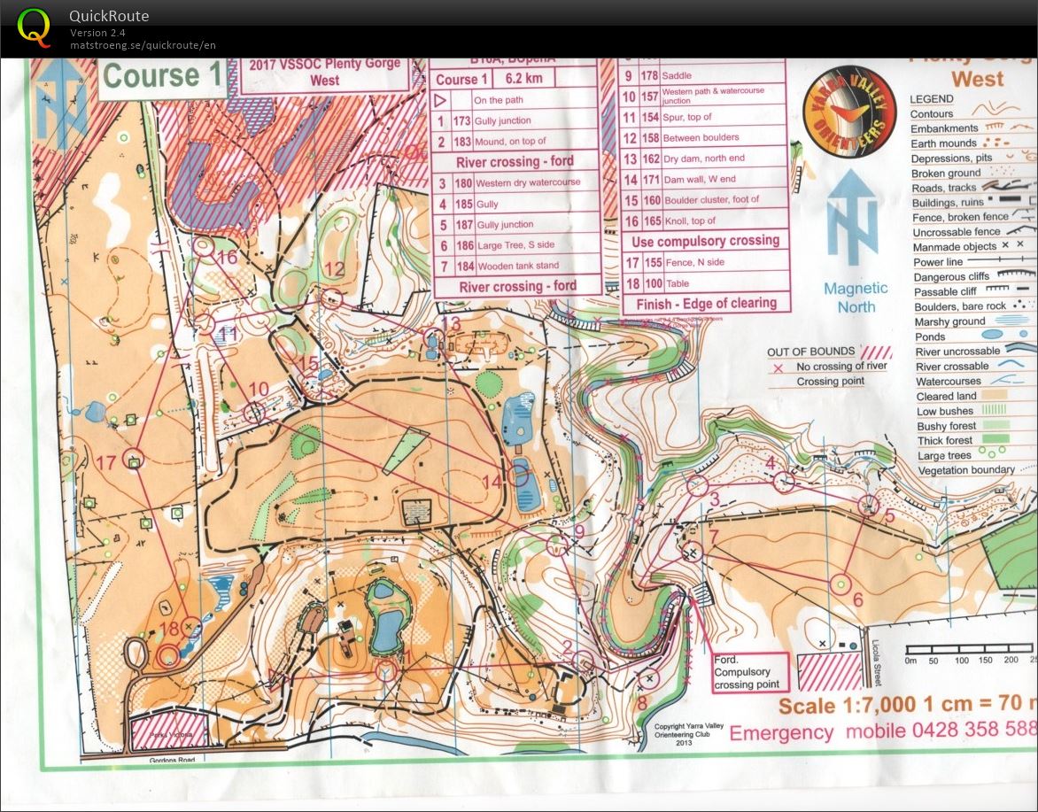 2017 Victorian Secondary Schools Orienteering Championships (19/05/2017)