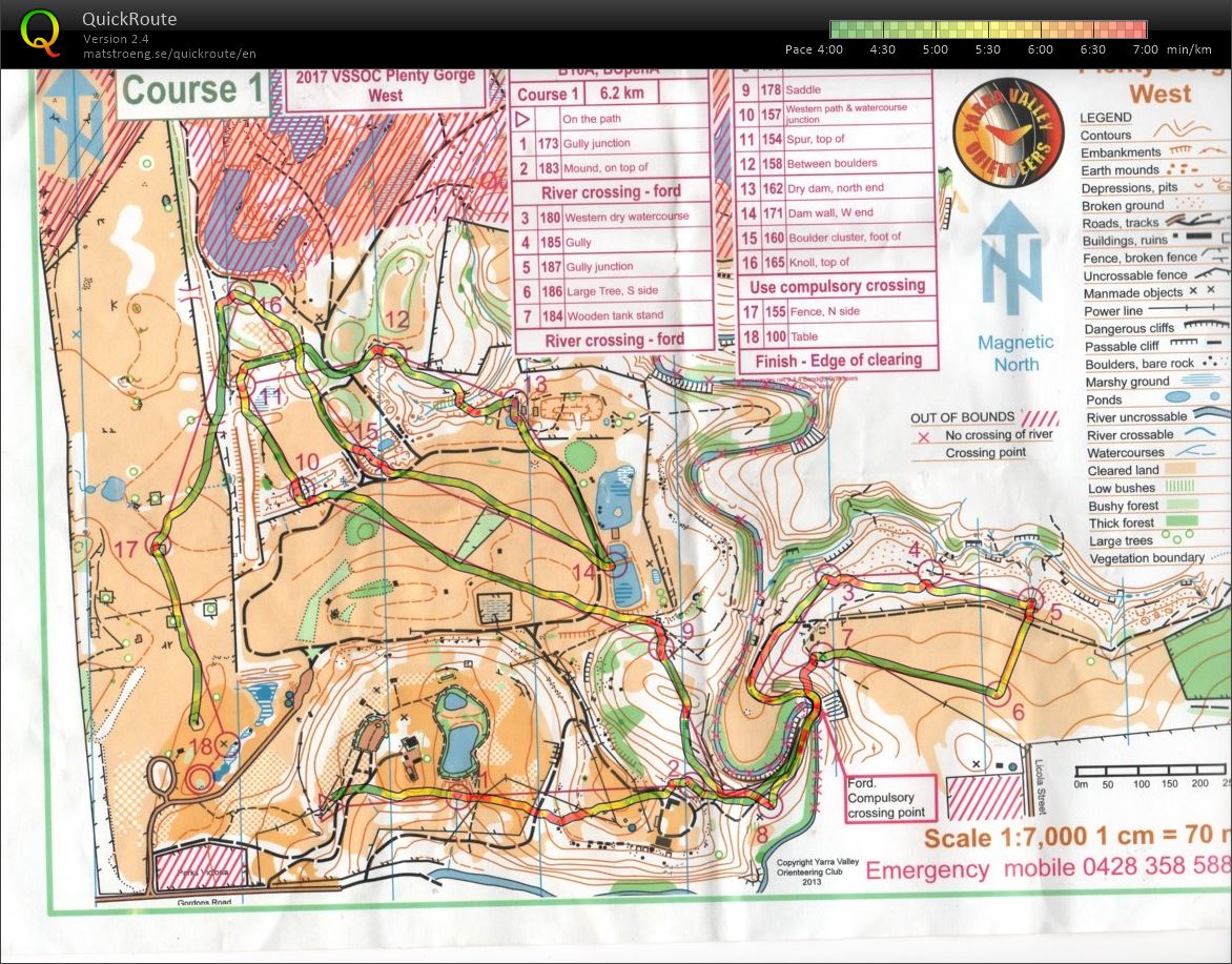 2017 Victorian Secondary Schools Orienteering Championships (19/05/2017)