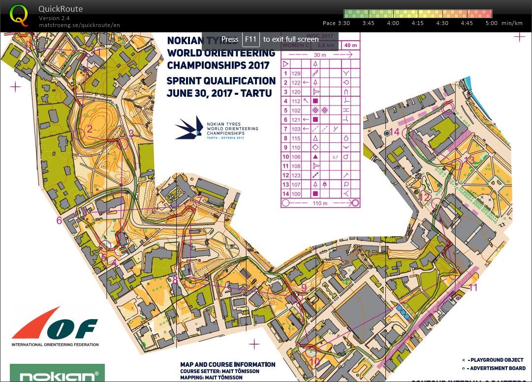 Woc sprint qual (30.06.2017)