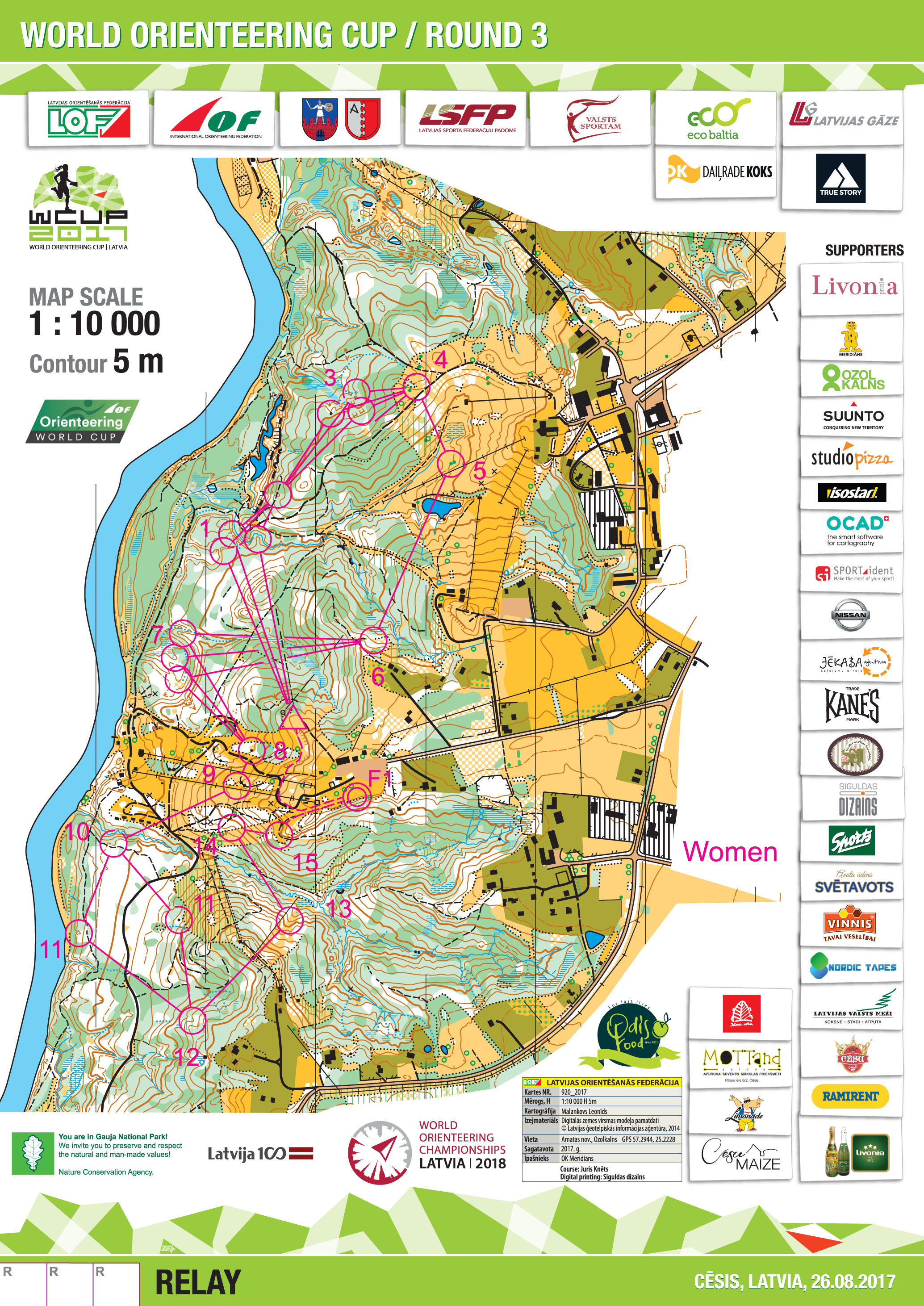 World Cup Relay Latvia  (26/08/2017)