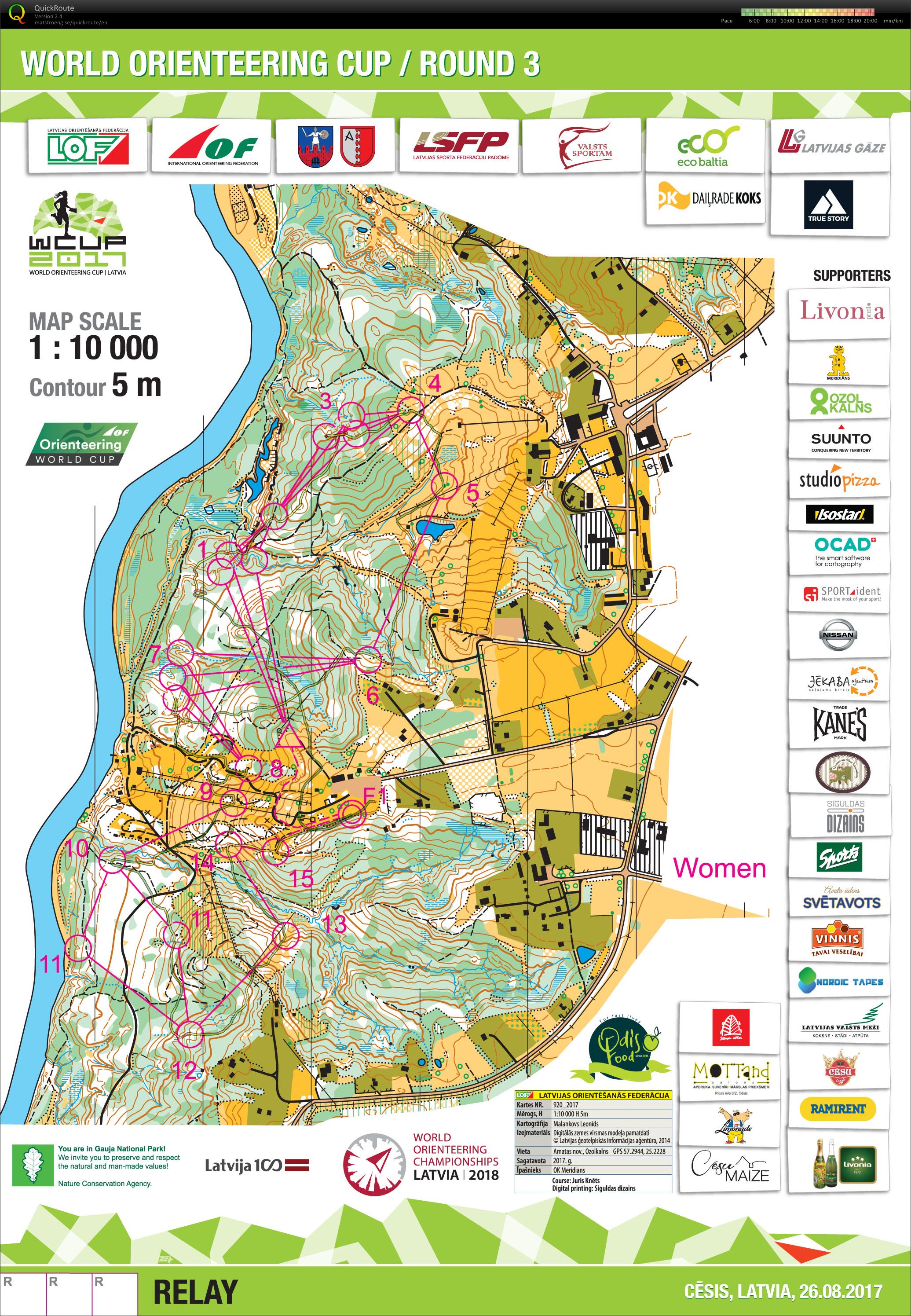 World Cup Relay Latvia  (26/08/2017)