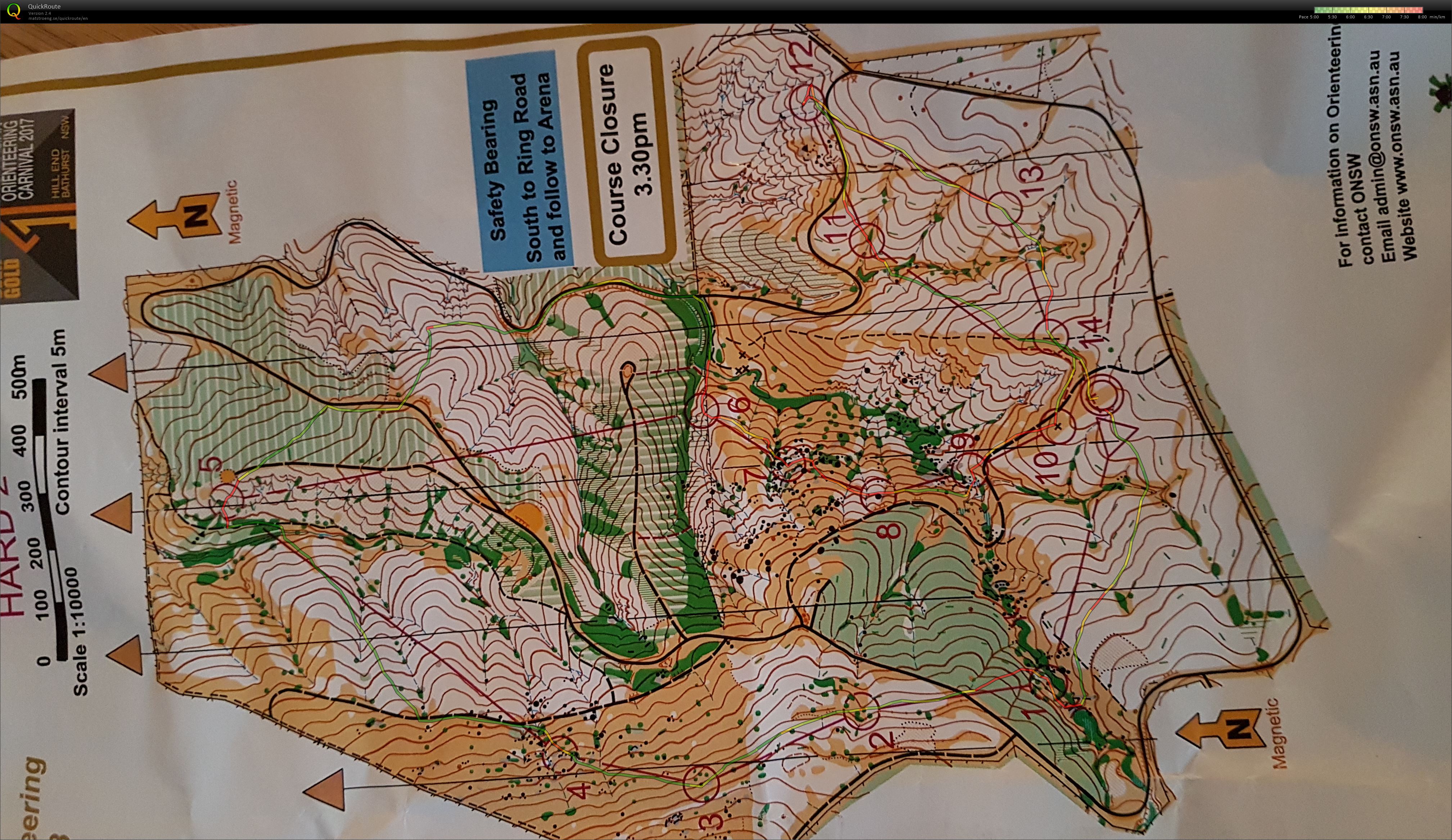 Public race- schools relay- senior boys course (28/09/2017)