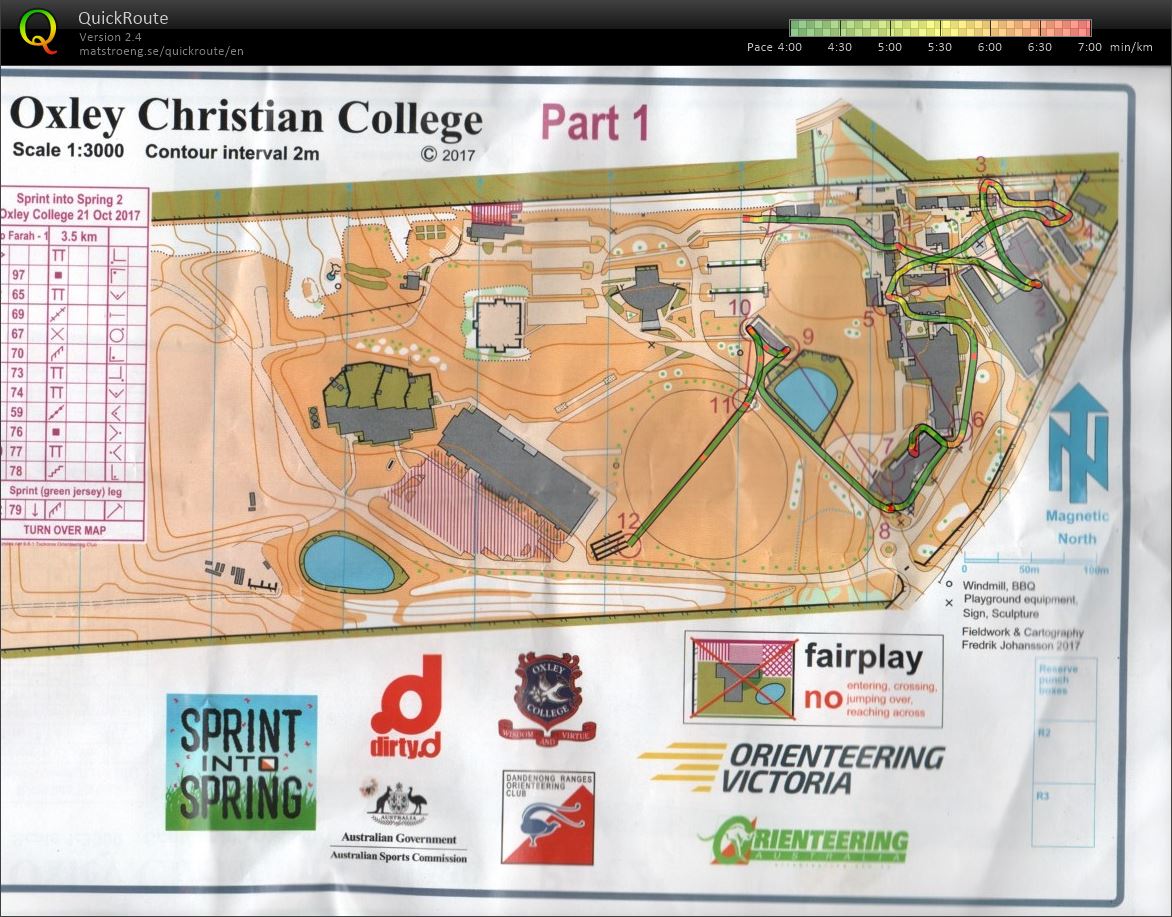 2017 Sprint into Spring 2 Map 1 of 2 (21.10.2017)