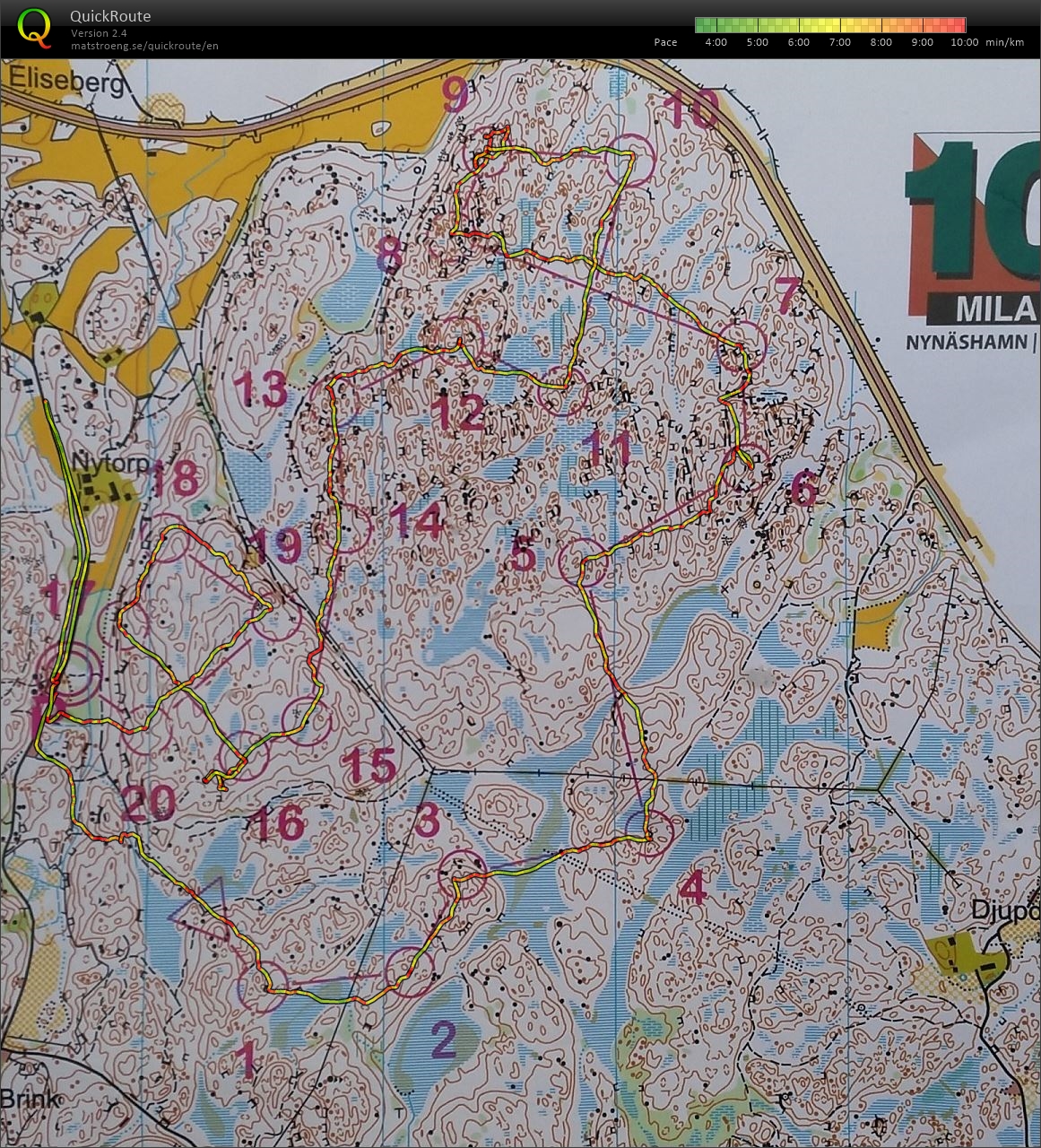Tiomila training (2018-03-31)