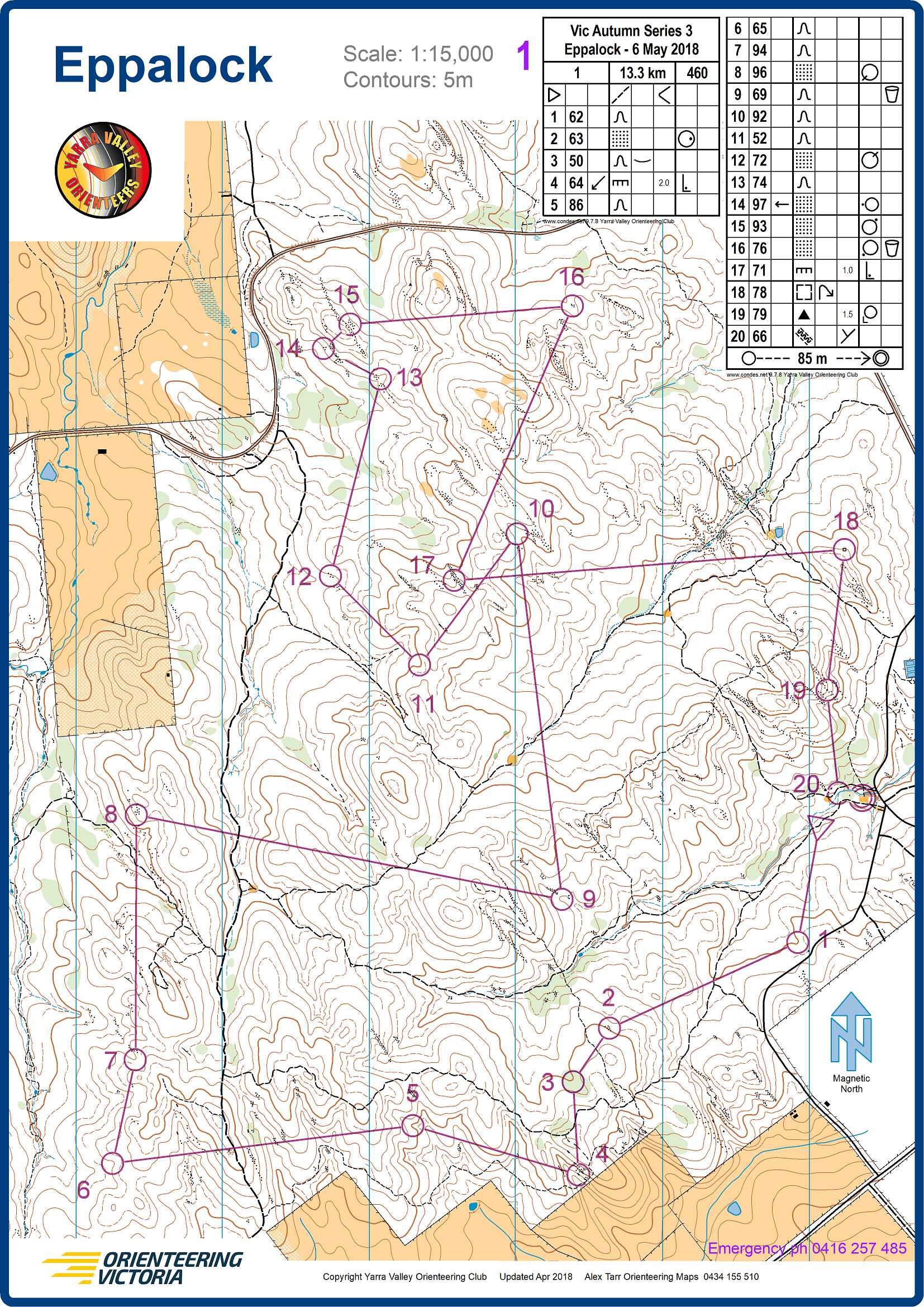 Autumn Series 3 - Eppalock (06.05.2018)