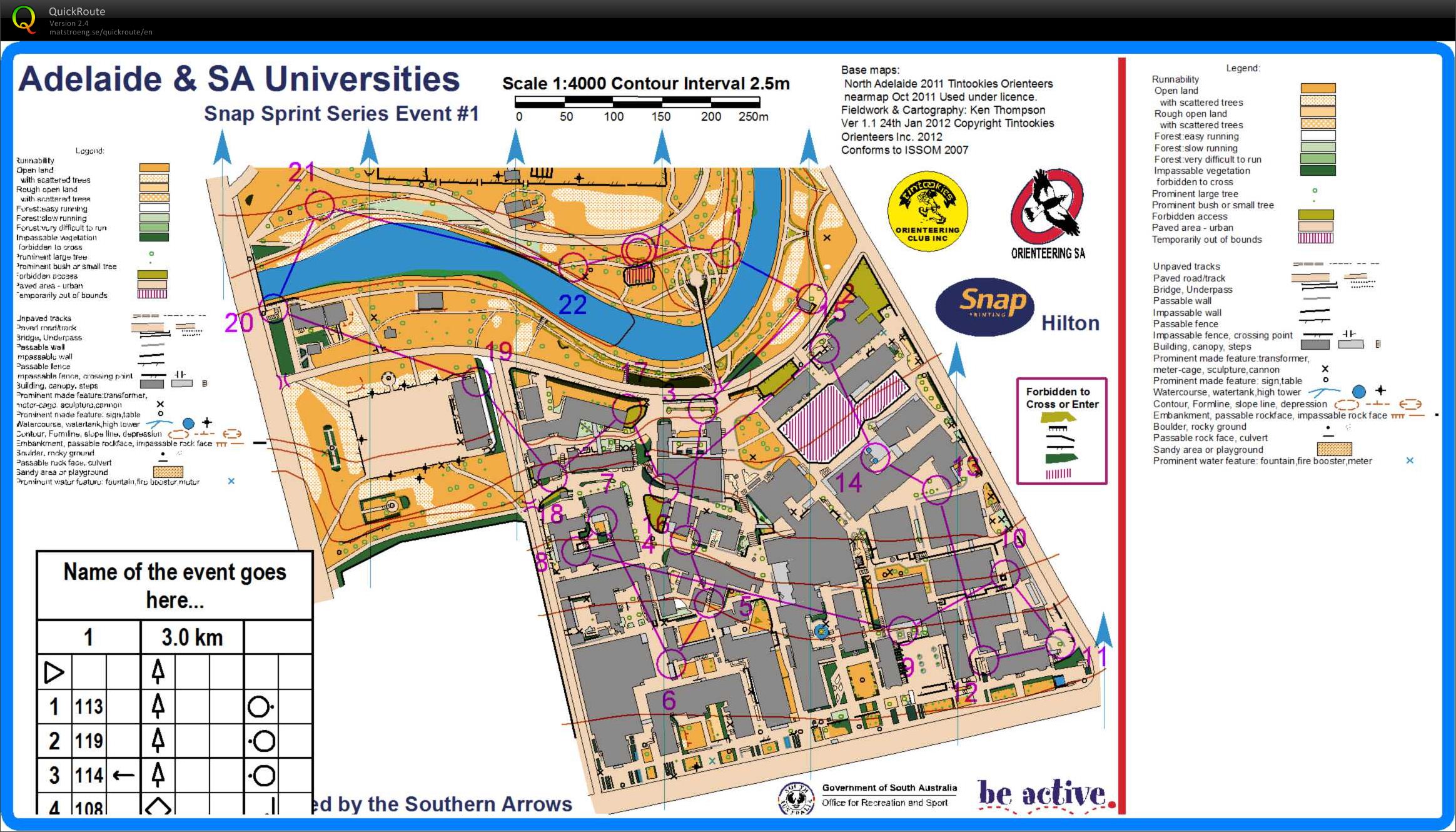 Adelaide Uni Sprint Training (2012-12-24)