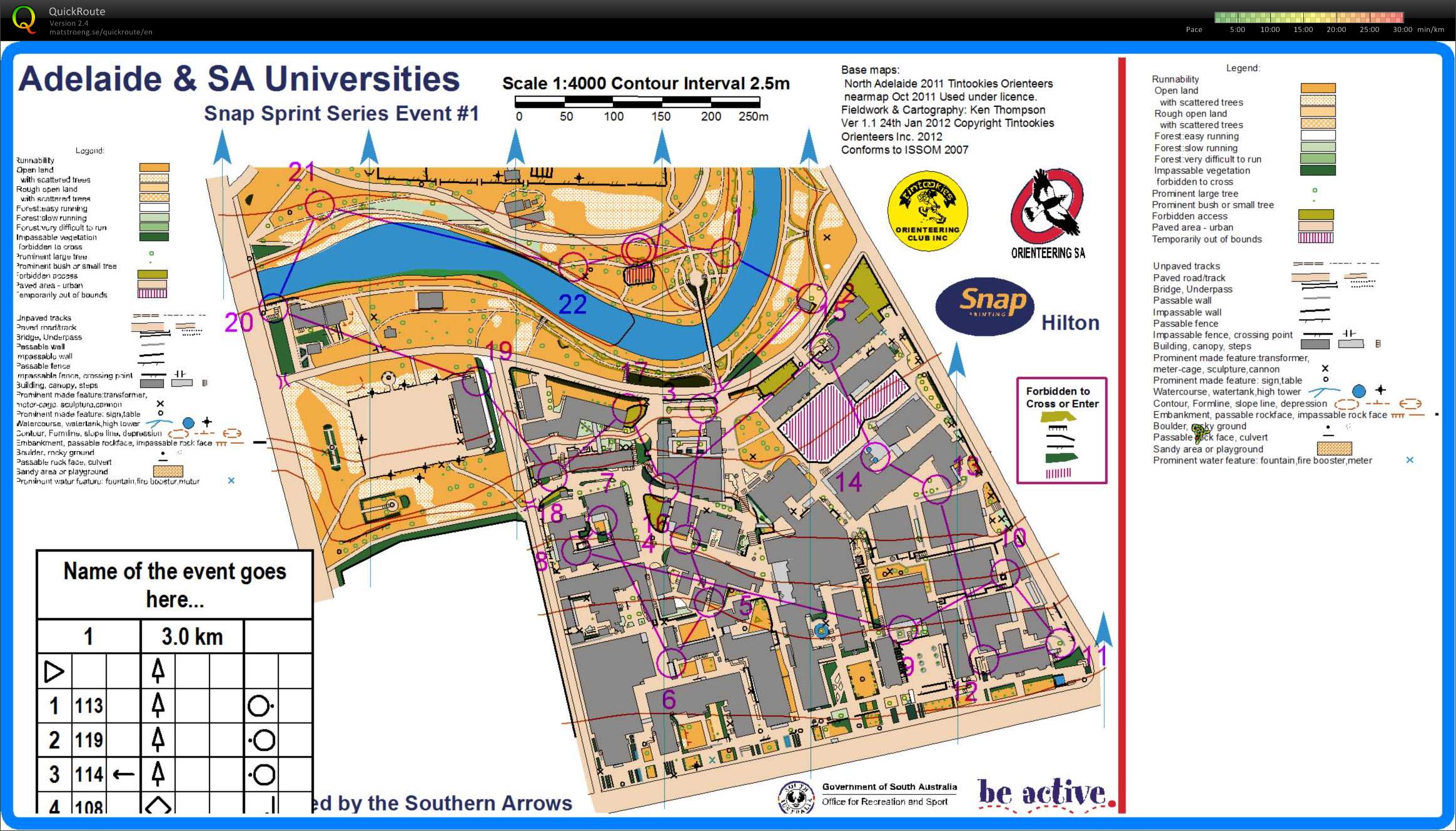 Adelaide Uni Sprint Training (2012-12-24)