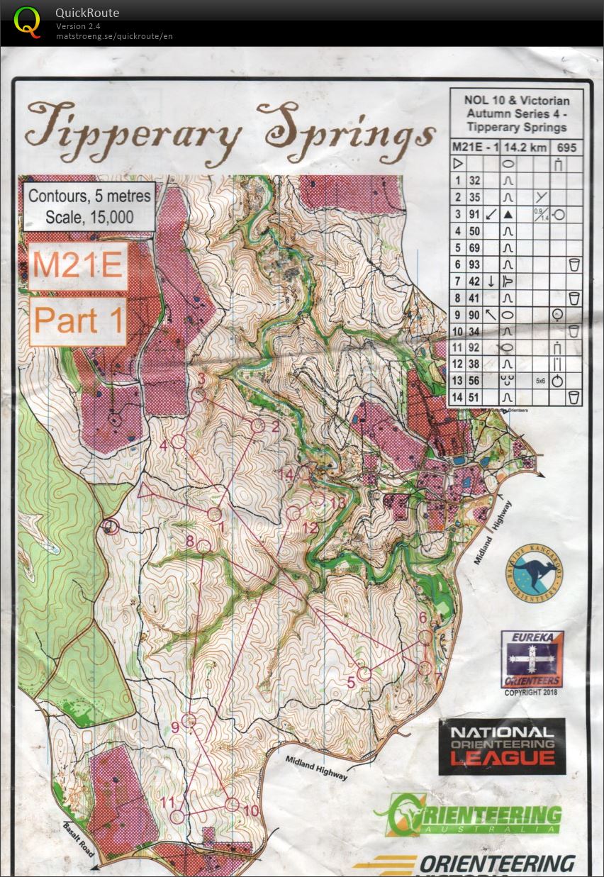 2018 NOL 10 Long Distance WOC Trial (2018-05-20)