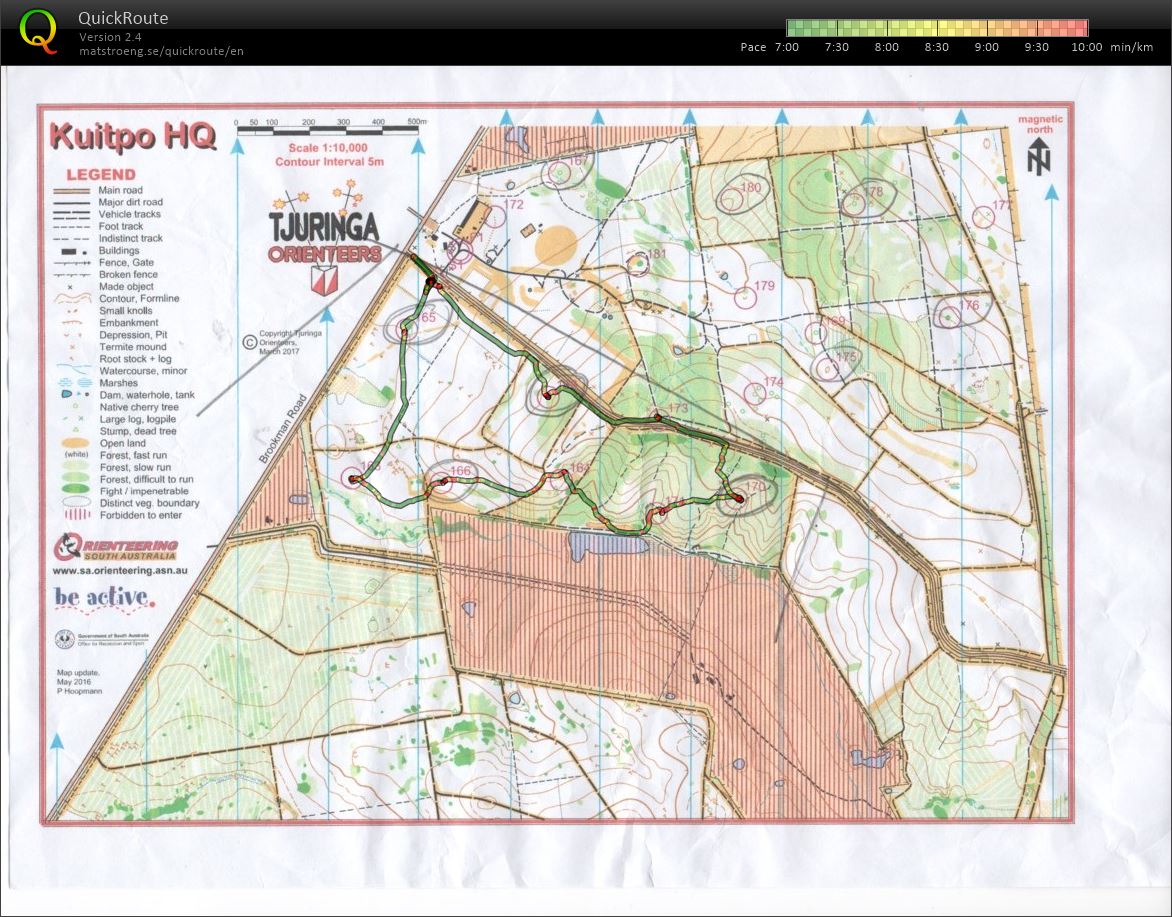 SA Junior Camp - Control placement (10-07-2018)