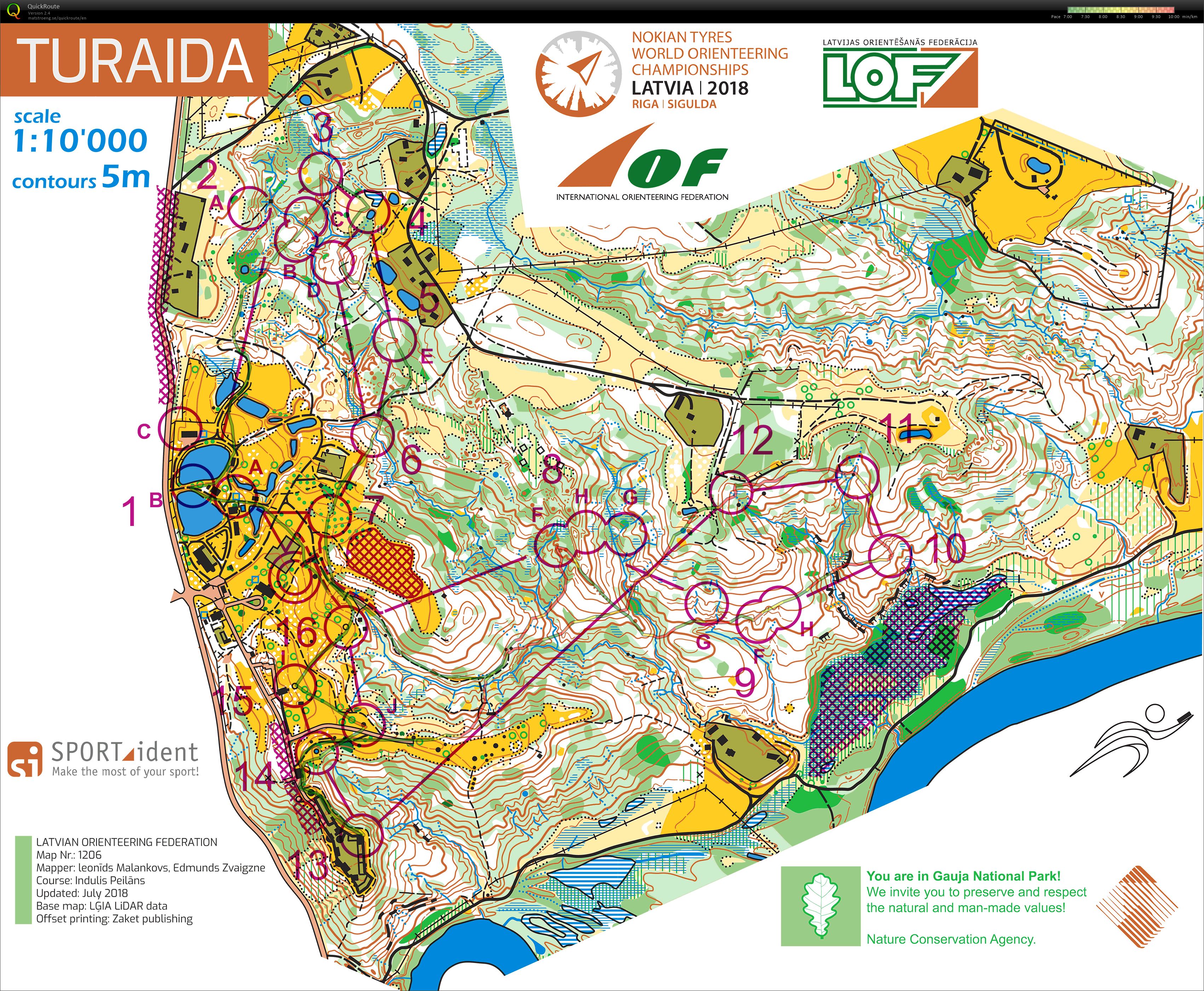 WOC womens relay leg 1 (09/08/2018)