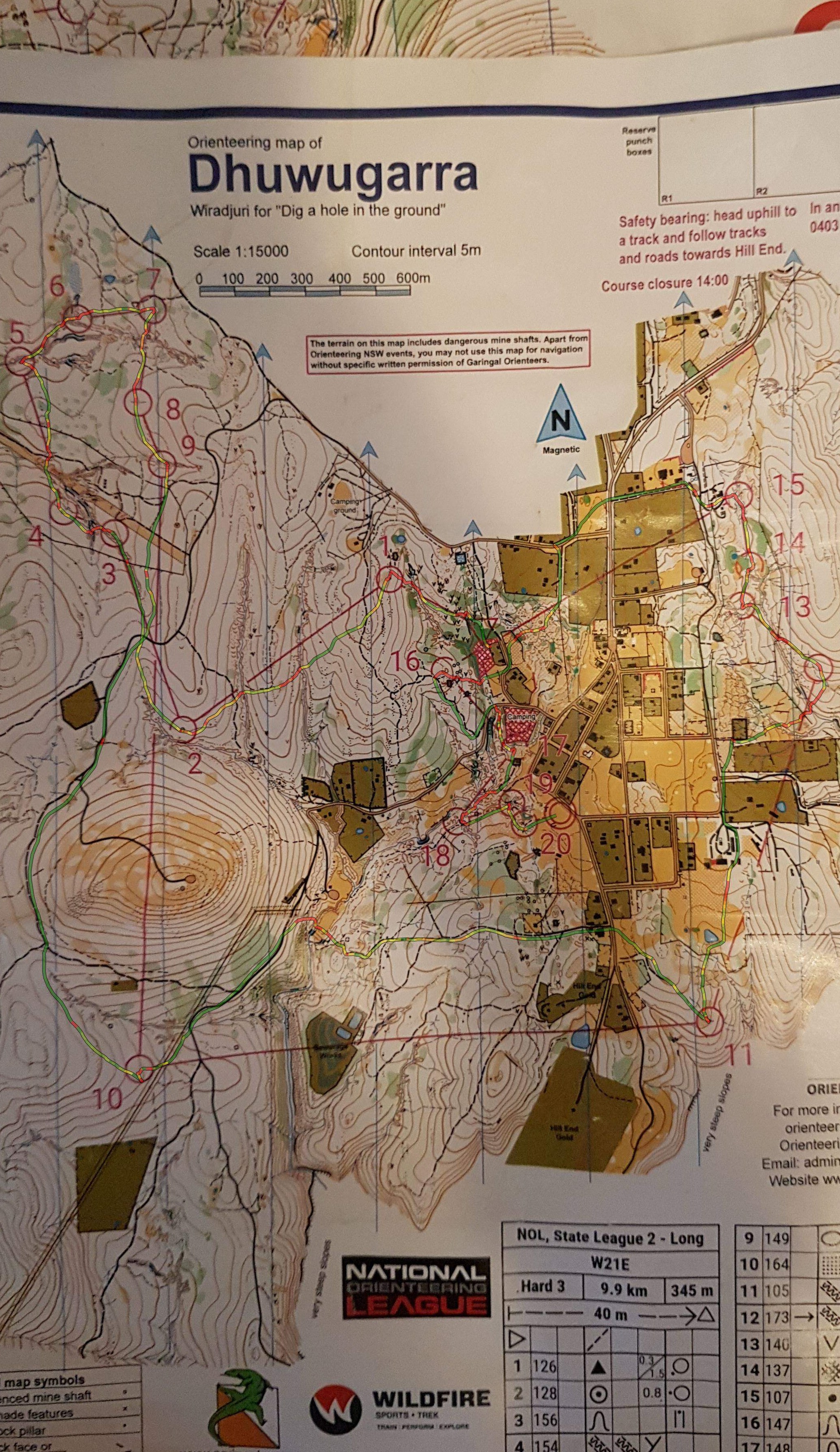 NOL 2 Long distance (31/03/2019)