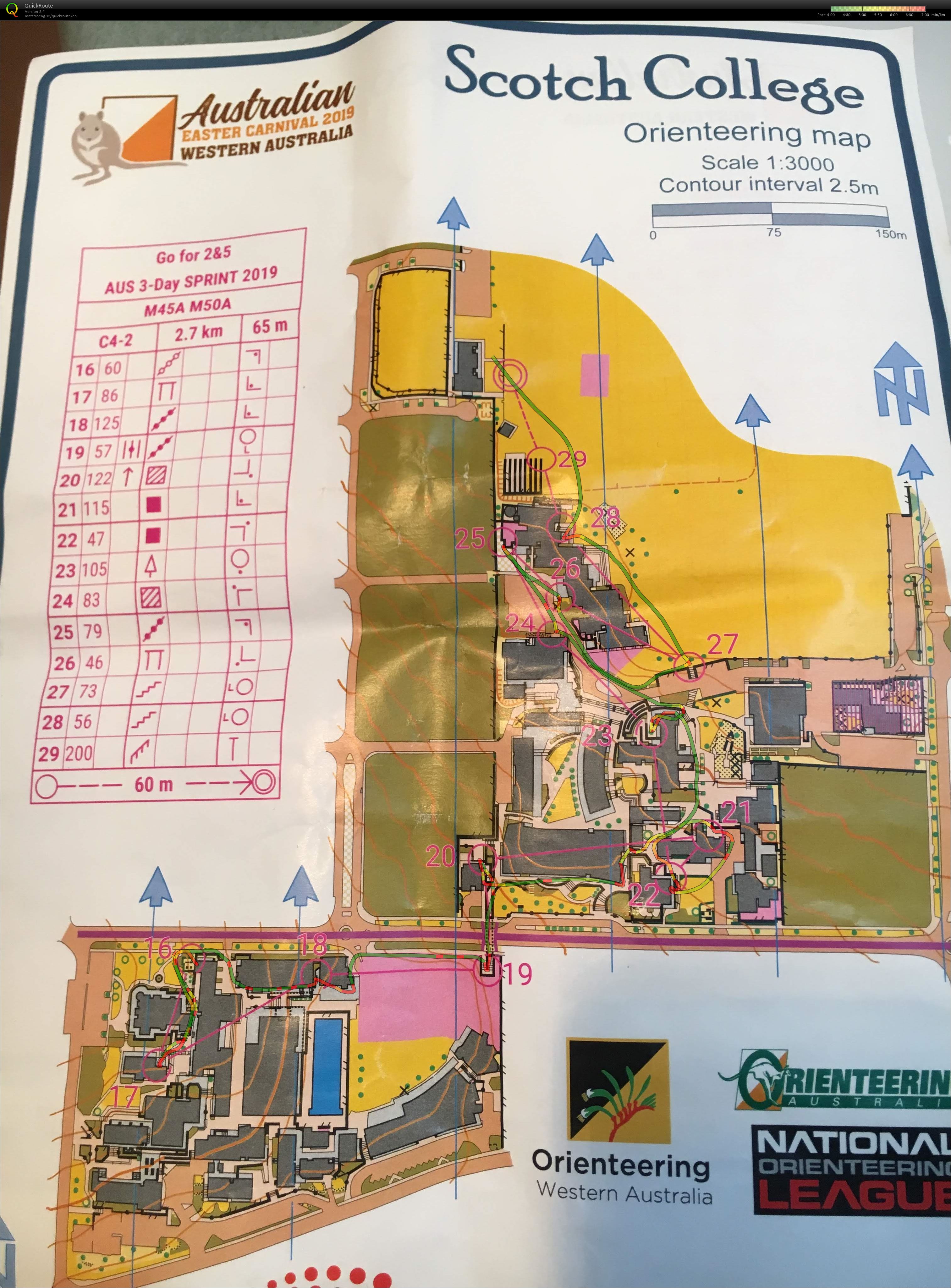 2019 Easter Day 1 Sprint map 2 (2019-04-20)