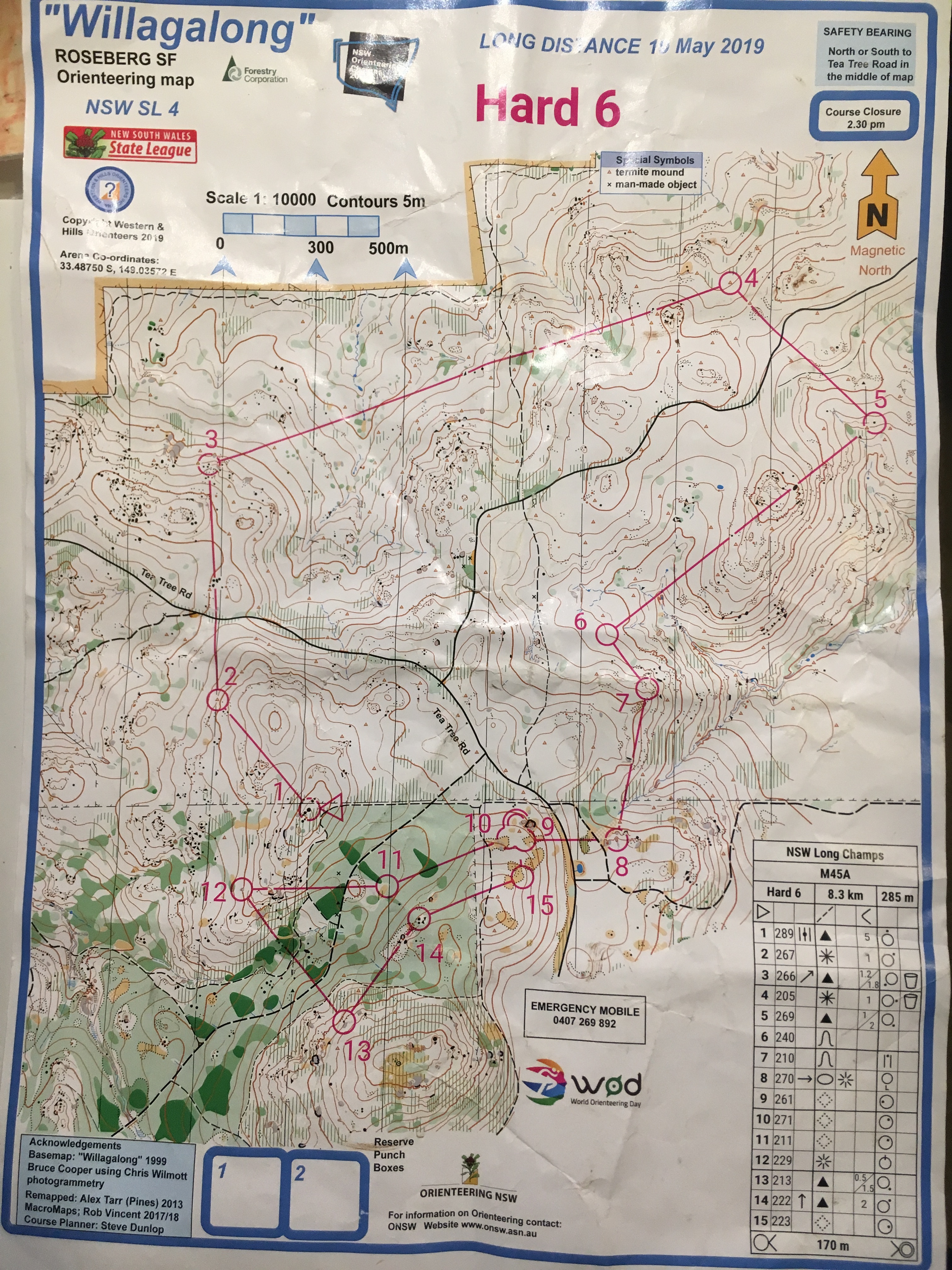 2019 NSW Long Distance Championships (20-05-2019)