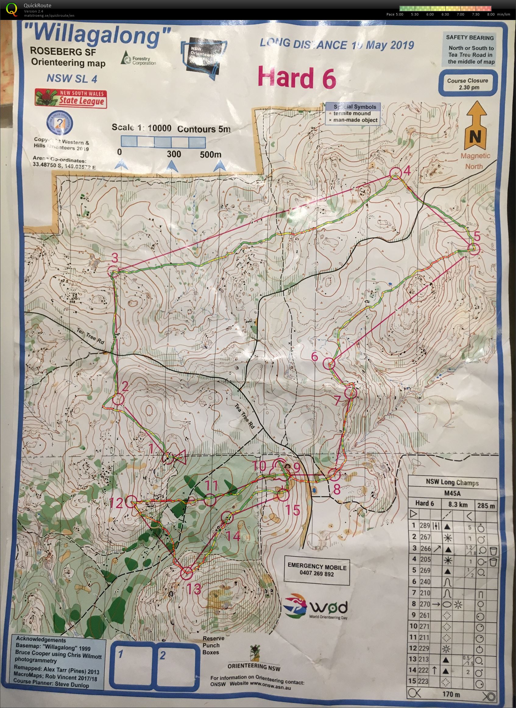 2019 NSW Long Distance Championships (20-05-2019)