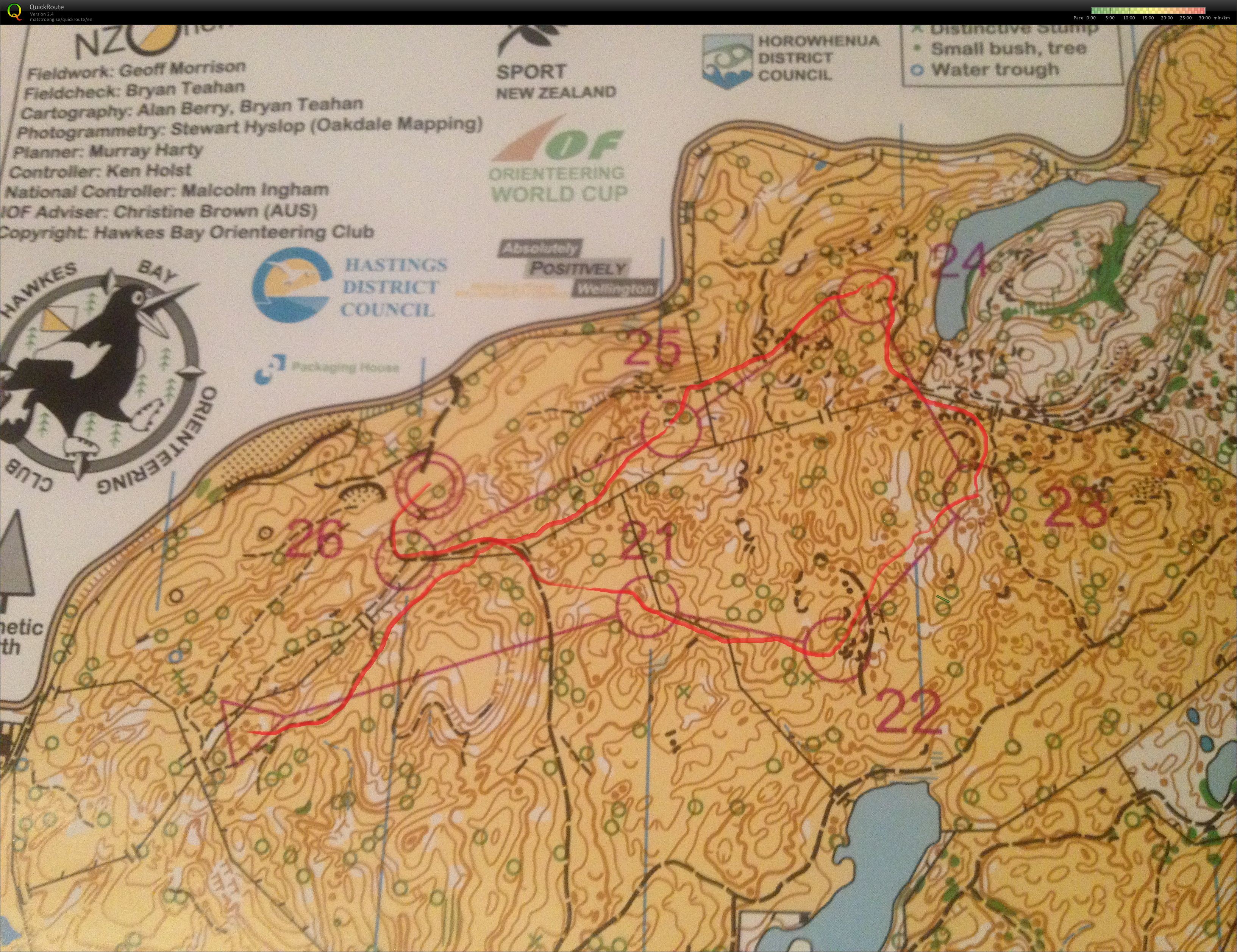 2013 World Cup 3 Chasing Start Map 2 (13/01/2013)