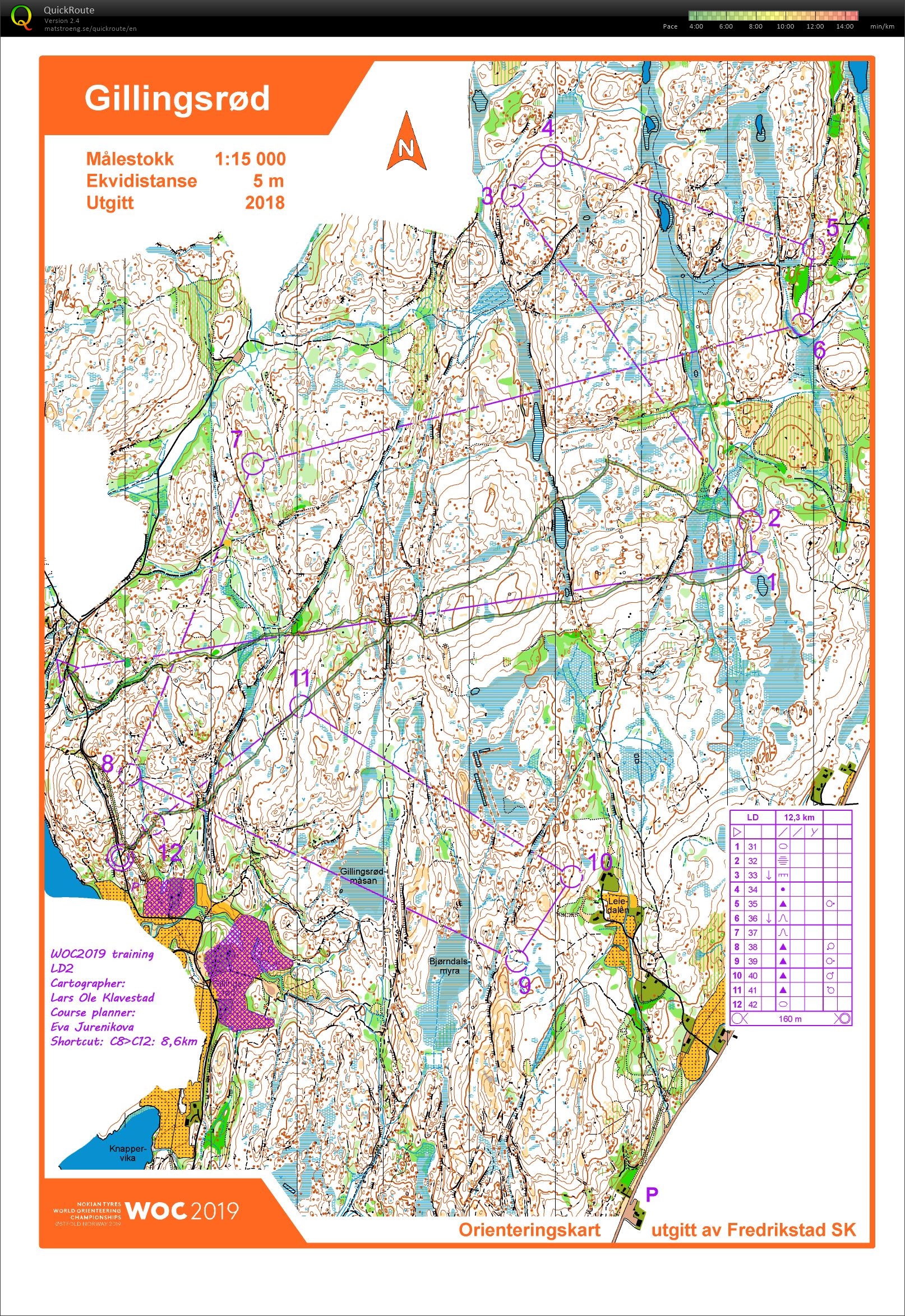 Two intervals @ LD pace (2019-08-11)