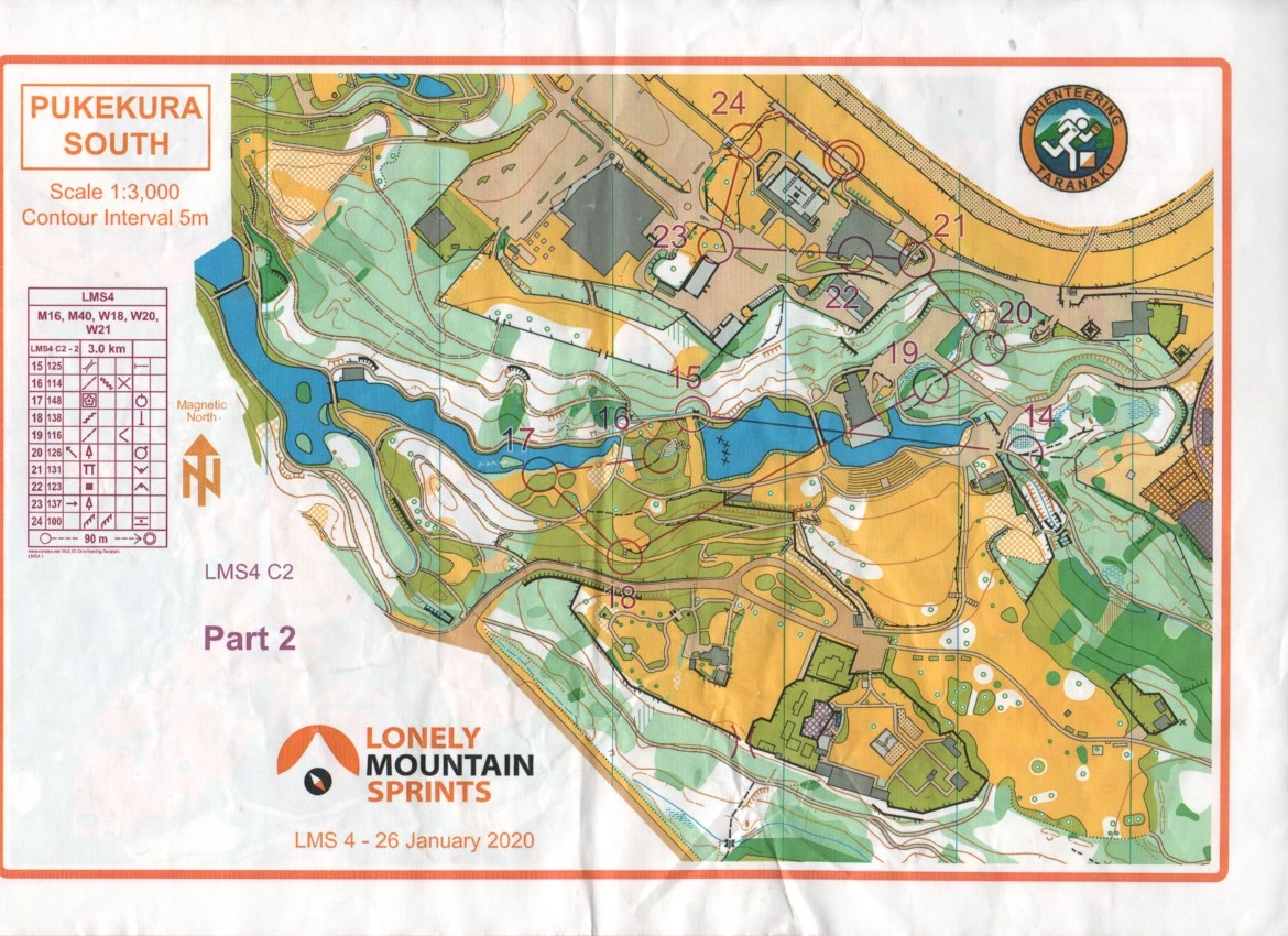 2020 Lonely Mountain Sprint 4 map 2 of 2 (26-01-2020)