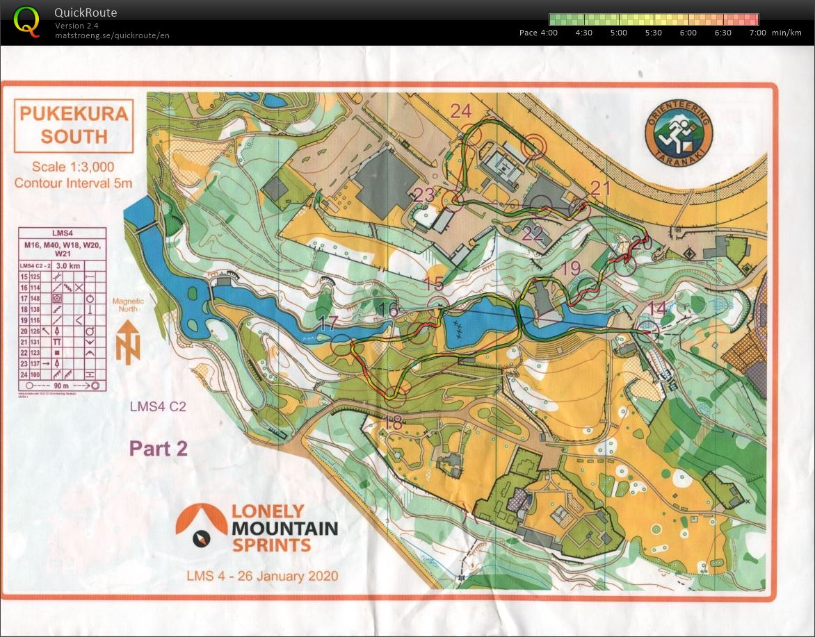 2020 Lonely Mountain Sprint 4 map 2 of 2 (26-01-2020)