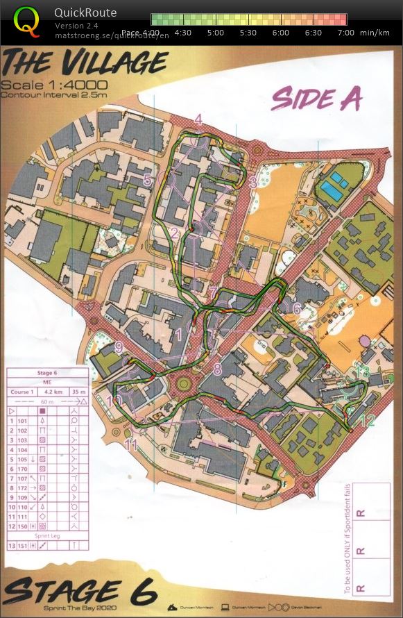 2020 Sprint the Bay Stage 6 map 1 (02/02/2020)