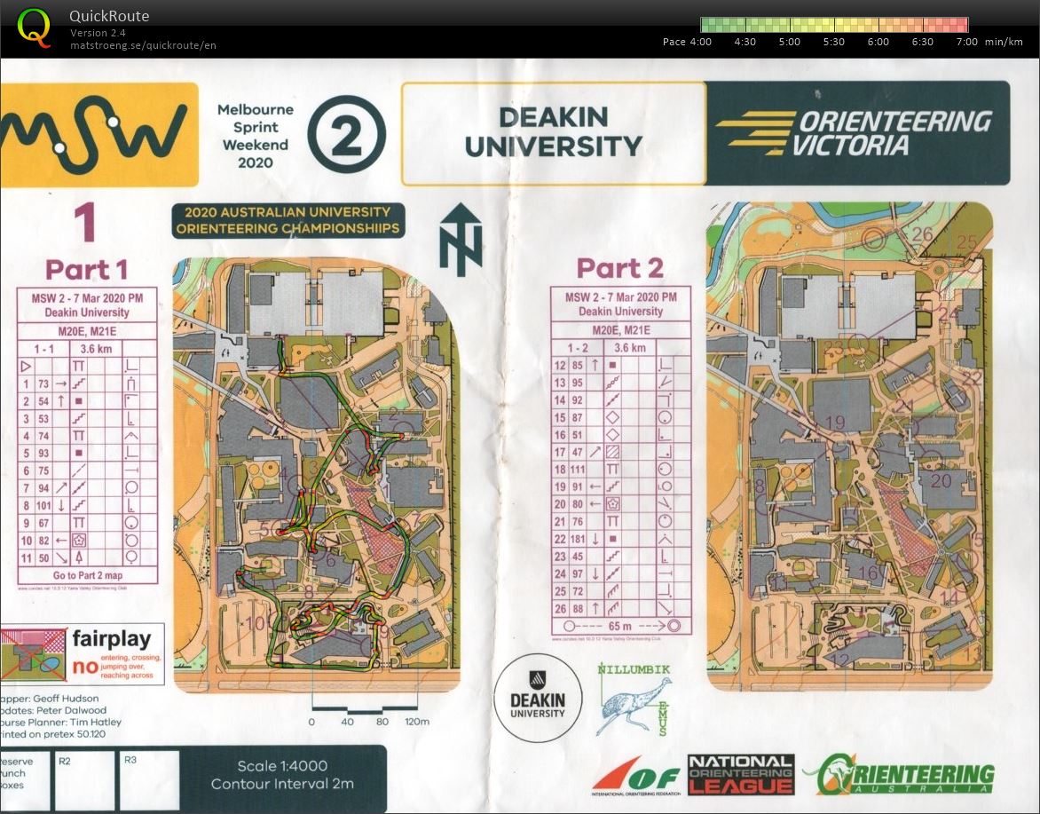 2020 Melbourne Sprint Weekend Stage 2 Map 1 (07/03/2020)